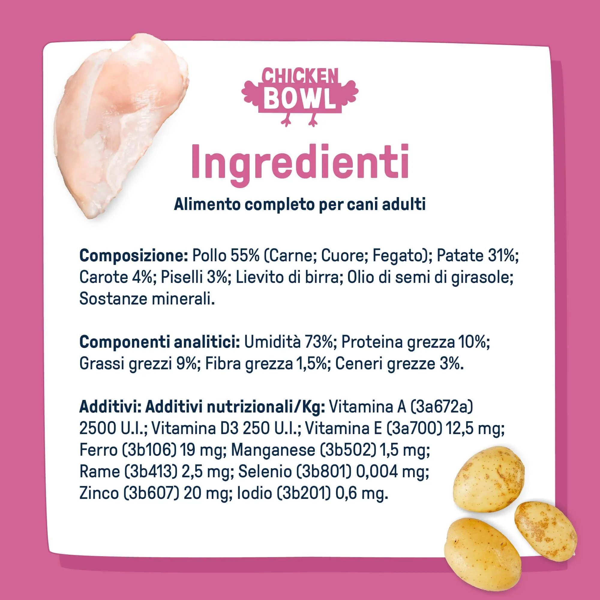 Dog Heroes Cibo Umido Congelato per Cani Mix 4 Gusti (55% Carne), 12x320g - immagine 5