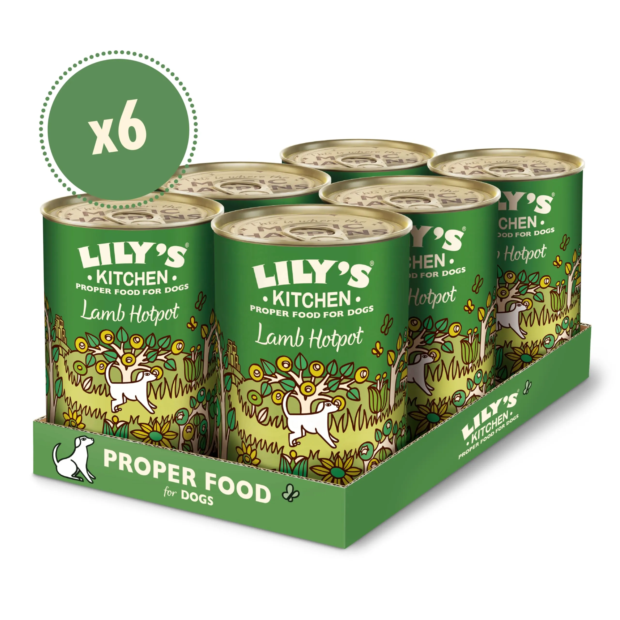 Lily's Kitchen Cibo umido per cani Spezzatino di agnello 6 x 400 g - immagine 4