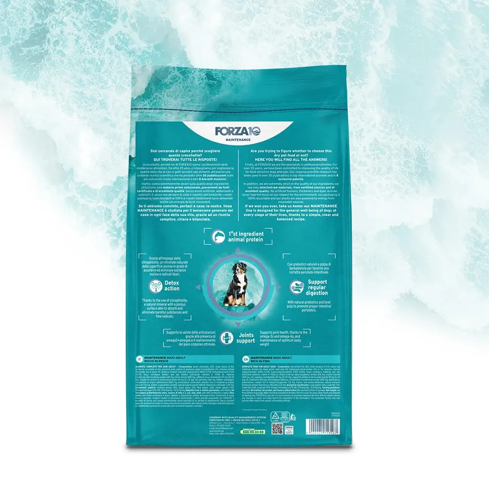 Forza10 Cane Maintenance Maxi Adult Pesce - 12kg - immagine 2