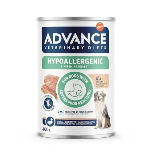 Affinity Advance Veterinary Diets Hypoallergenic Cibo Umido per Cani con Anatra, 6 x 400g - immagine 2