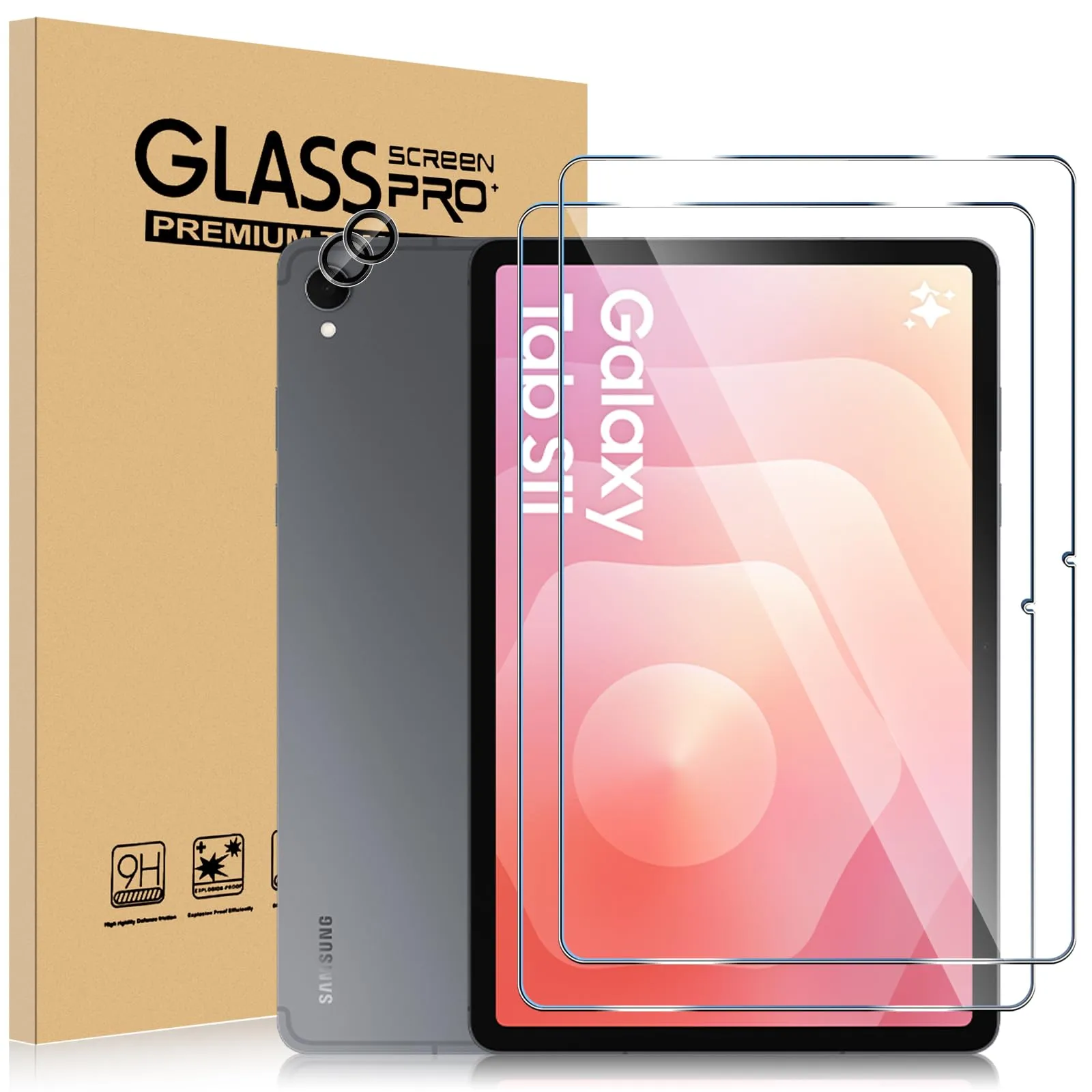 ELYCO Pellicola Protettiva in Vetro Temperato per Samsung Galaxy Tab S11 11 Pollici - immagine 1