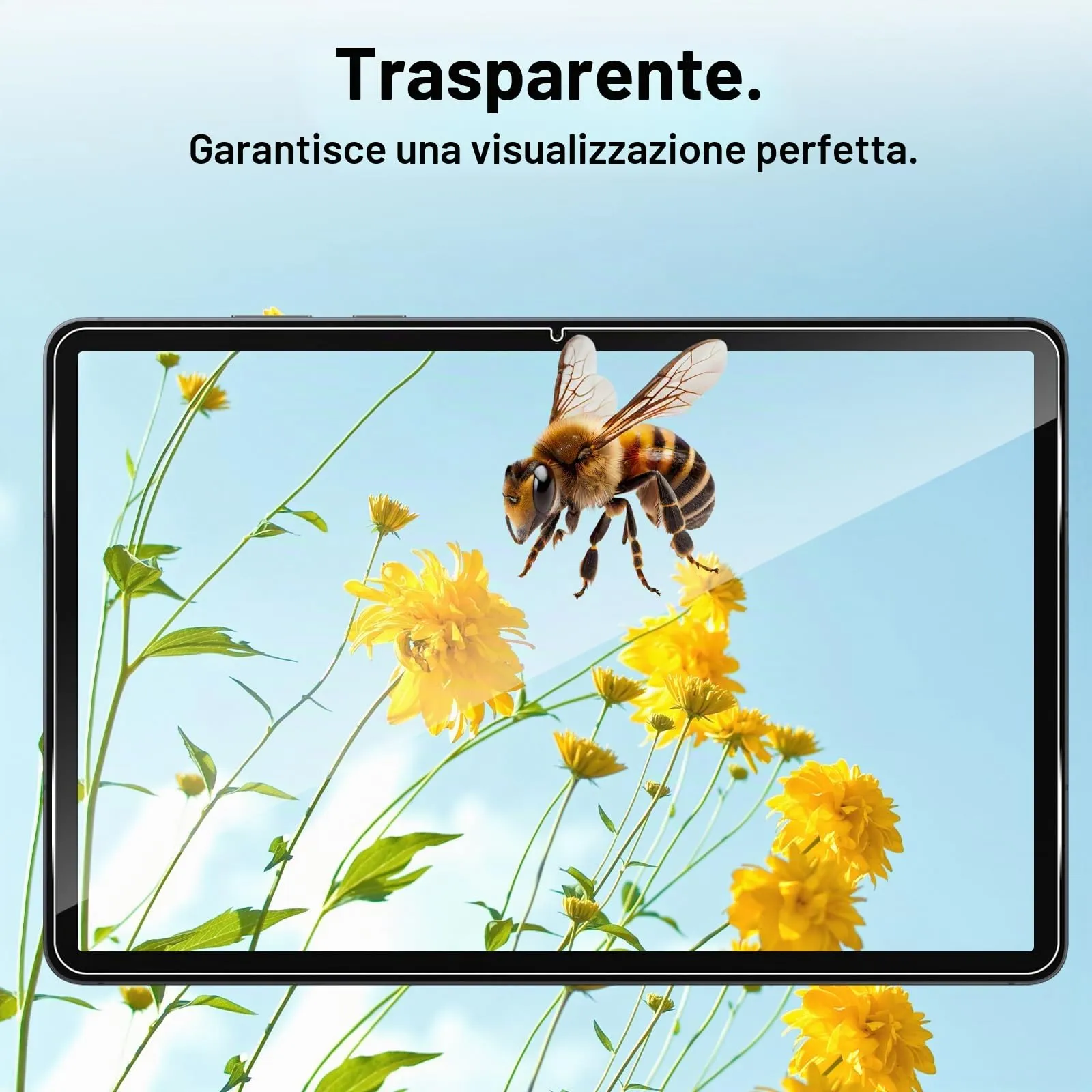 ELYCO Pellicola Protettiva in Vetro Temperato per Samsung Galaxy Tab S11 11 Pollici - immagine 7