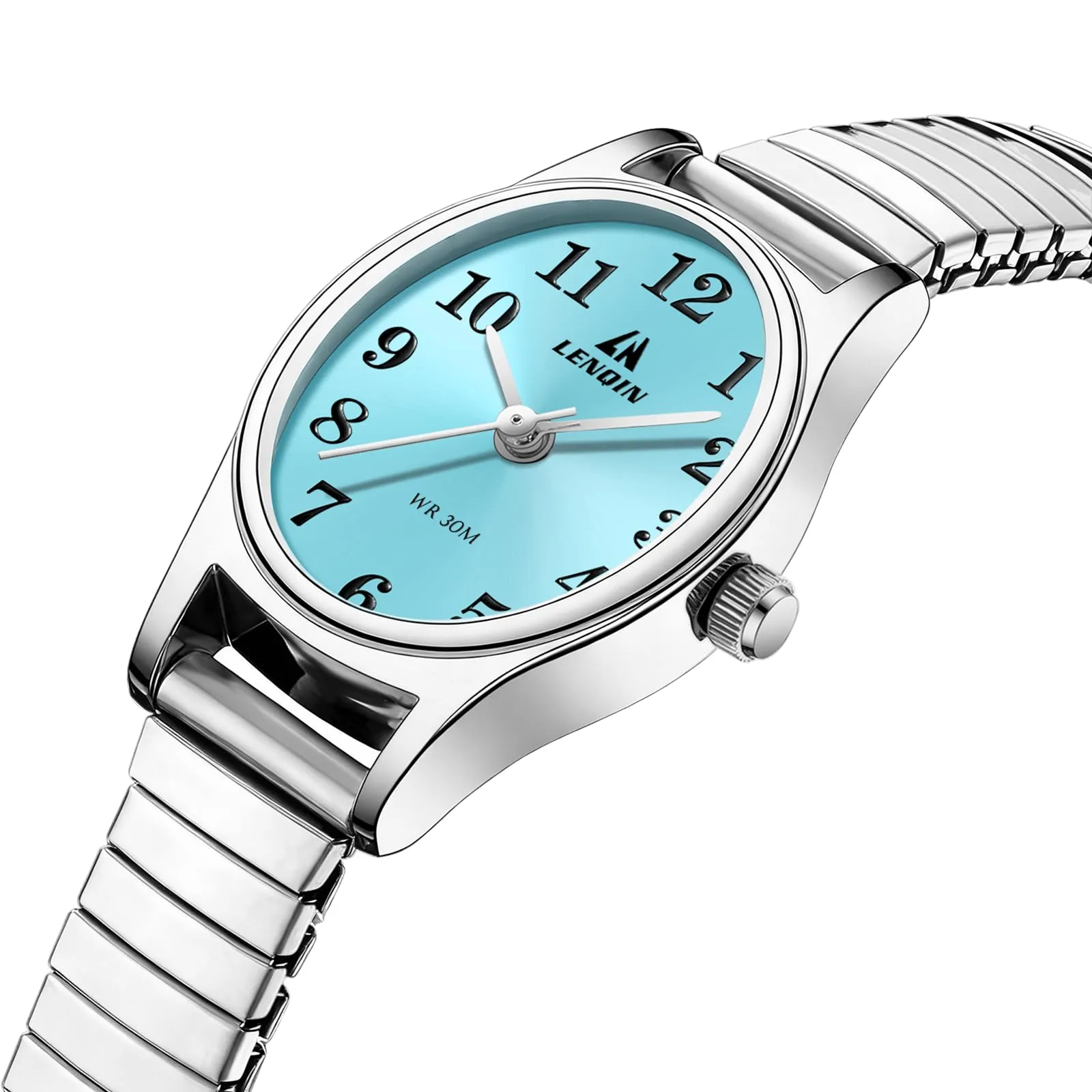 LN LENQIN Orologio Donna in Acciaio Inossidabile Analogico al Quarzo L0161 - immagine 3