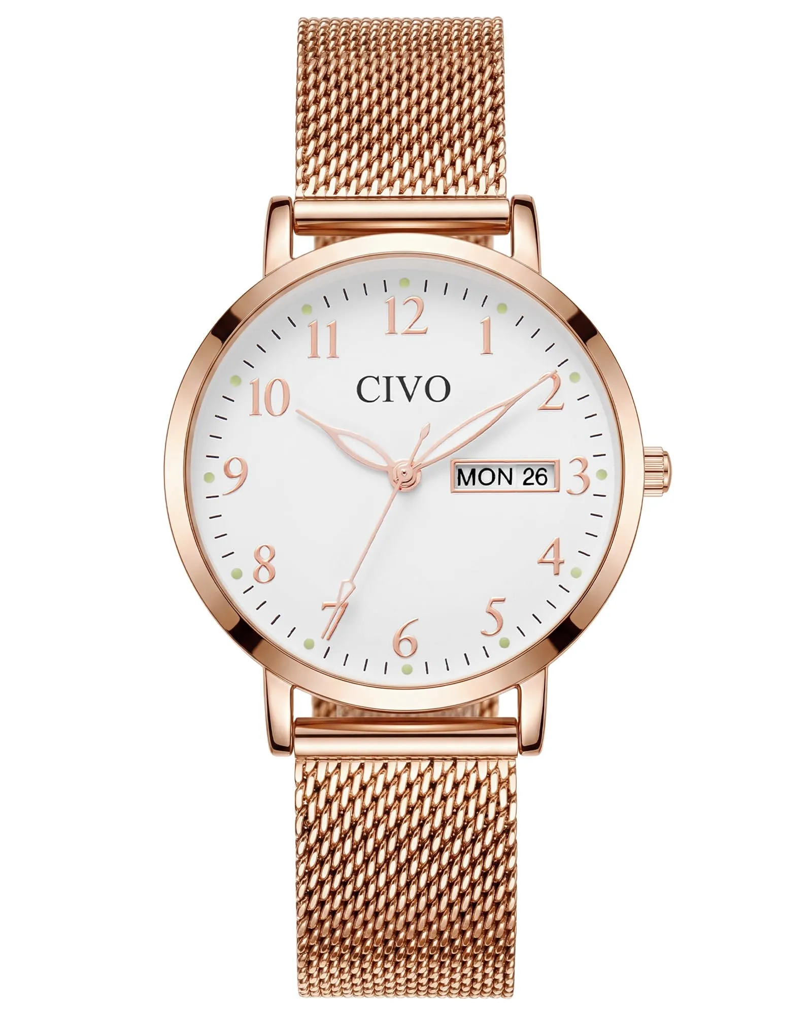 CIVO Orologio Donna Analogico Quadrante 35mm 2408M Rosegold - immagine 1