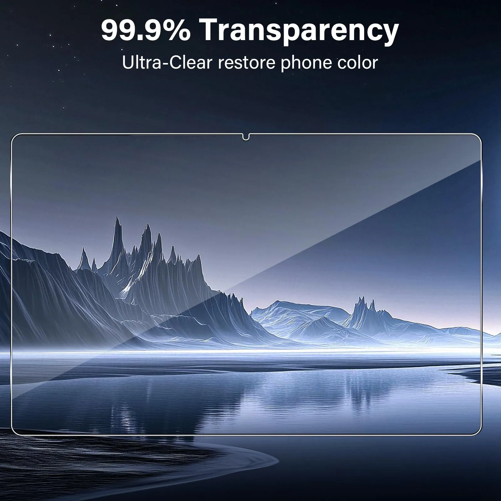 ELYCO Pellicola Protettiva in Vetro Temperato per Lenovo Idea Tab Pro / Yoga Tab Plus 12.7" - immagine 7