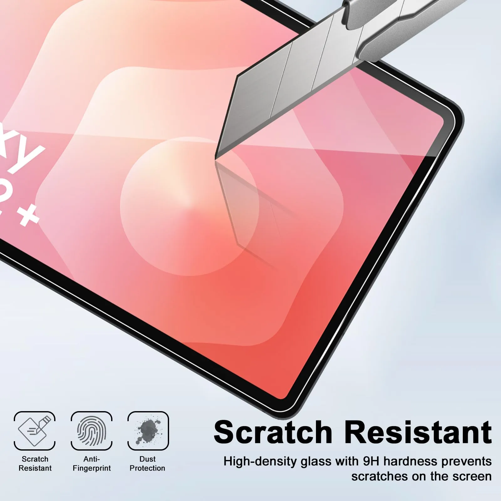 ELYCO Pellicola Protettiva in Vetro Temperato per Samsung Galaxy Tab S12 Plus/S12+ 12.6 Pollici - immagine 4