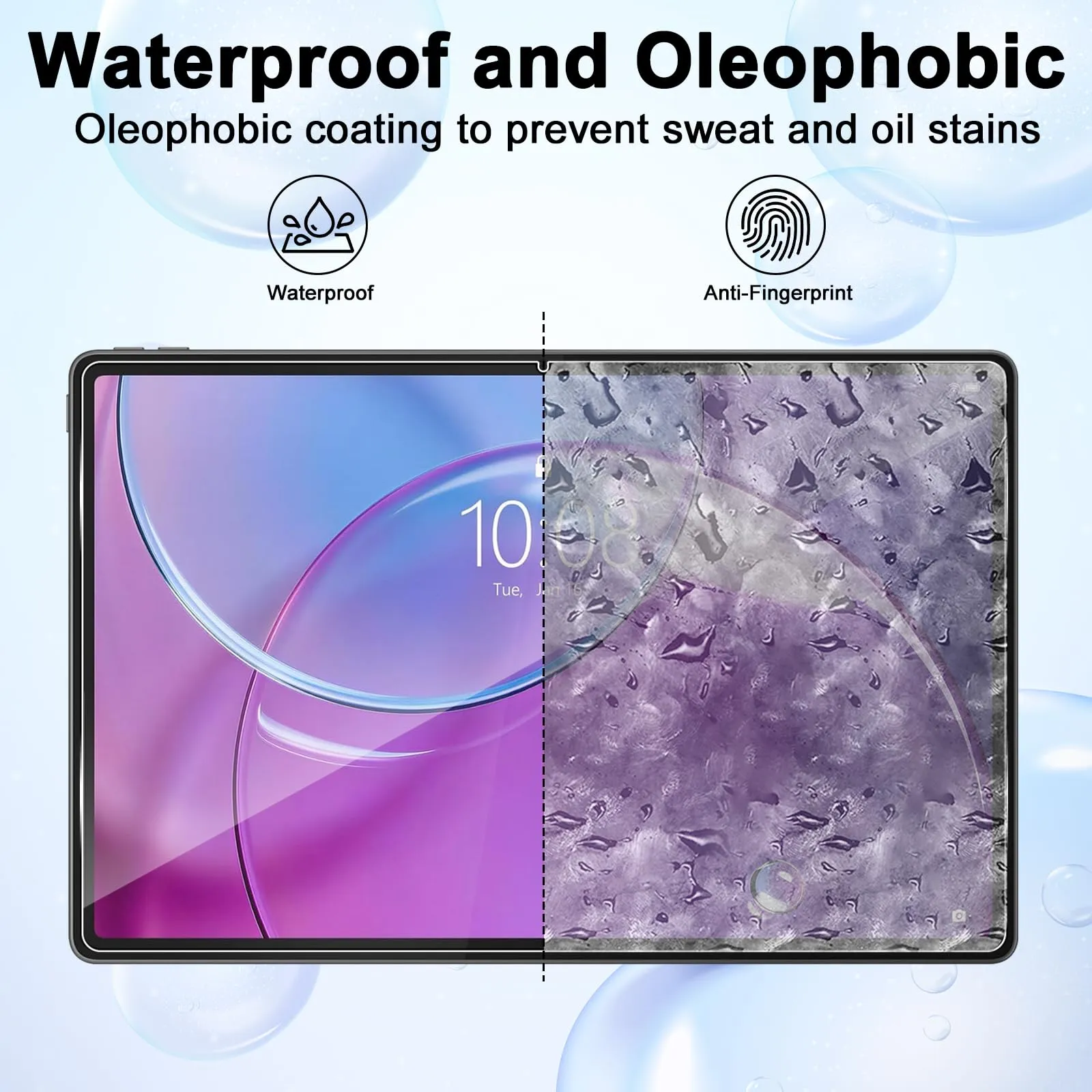 ELYCO Pellicola Protettiva per Lenovo Yoga Tab Gen 2 11.1 Pollici, 2 Pezzi - immagine 3