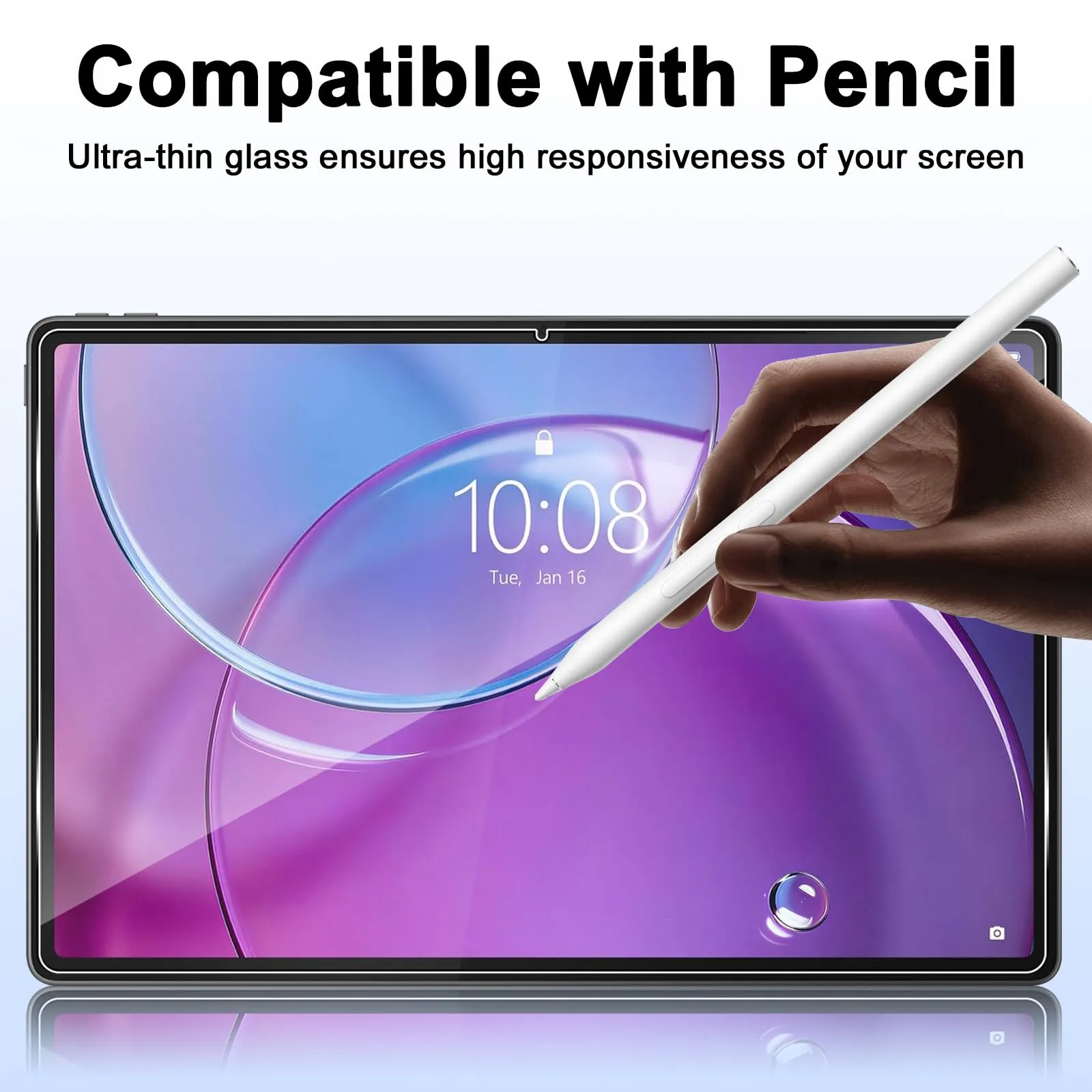 ELYCO Pellicola Protettiva per Lenovo Yoga Tab Gen 2 11.1 Pollici, 2 Pezzi - immagine 5