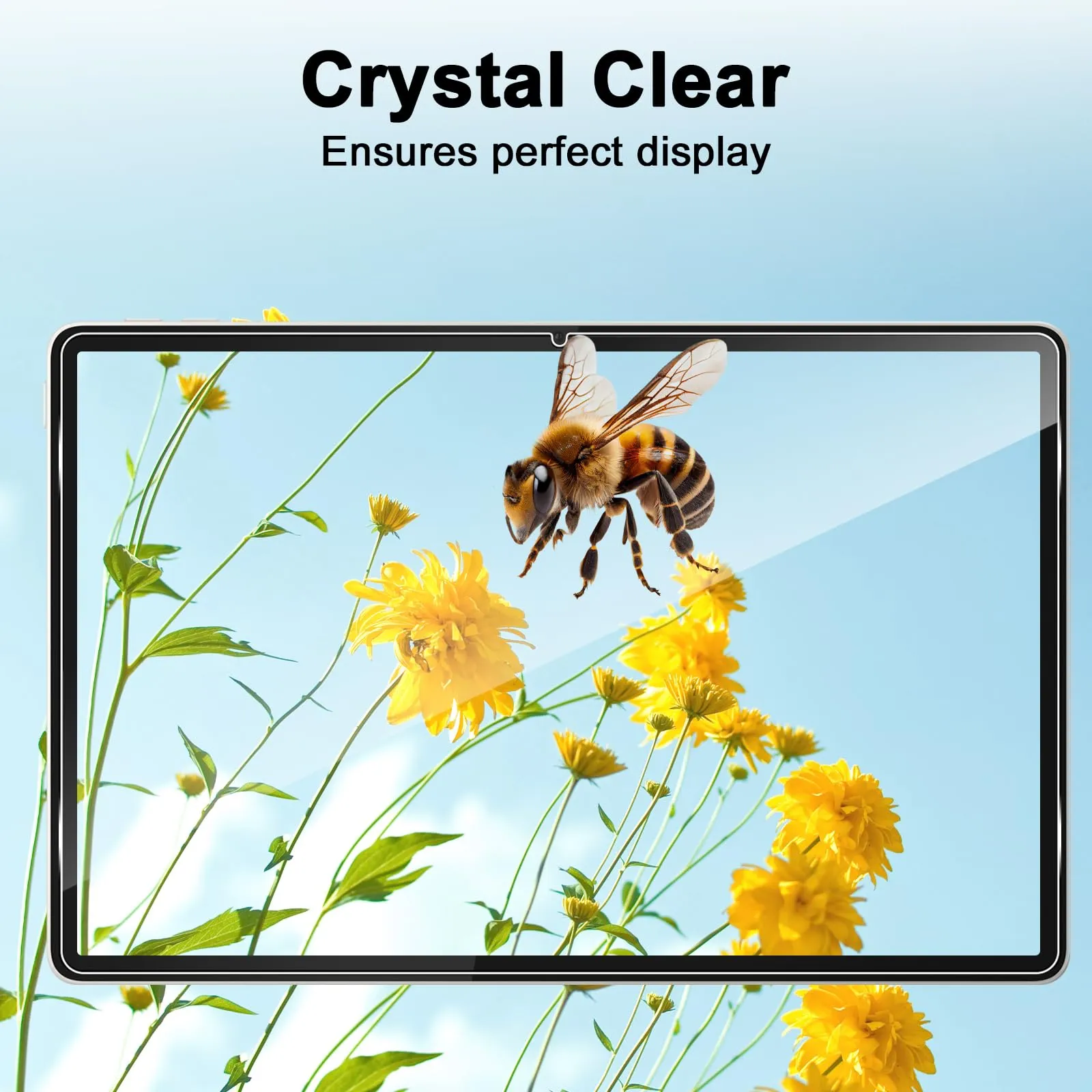ELYCO Pellicola Protettiva in Vetro Temperato per Lenovo Yoga Tab 11.1 Pollici, 4 Pezzi - immagine 9