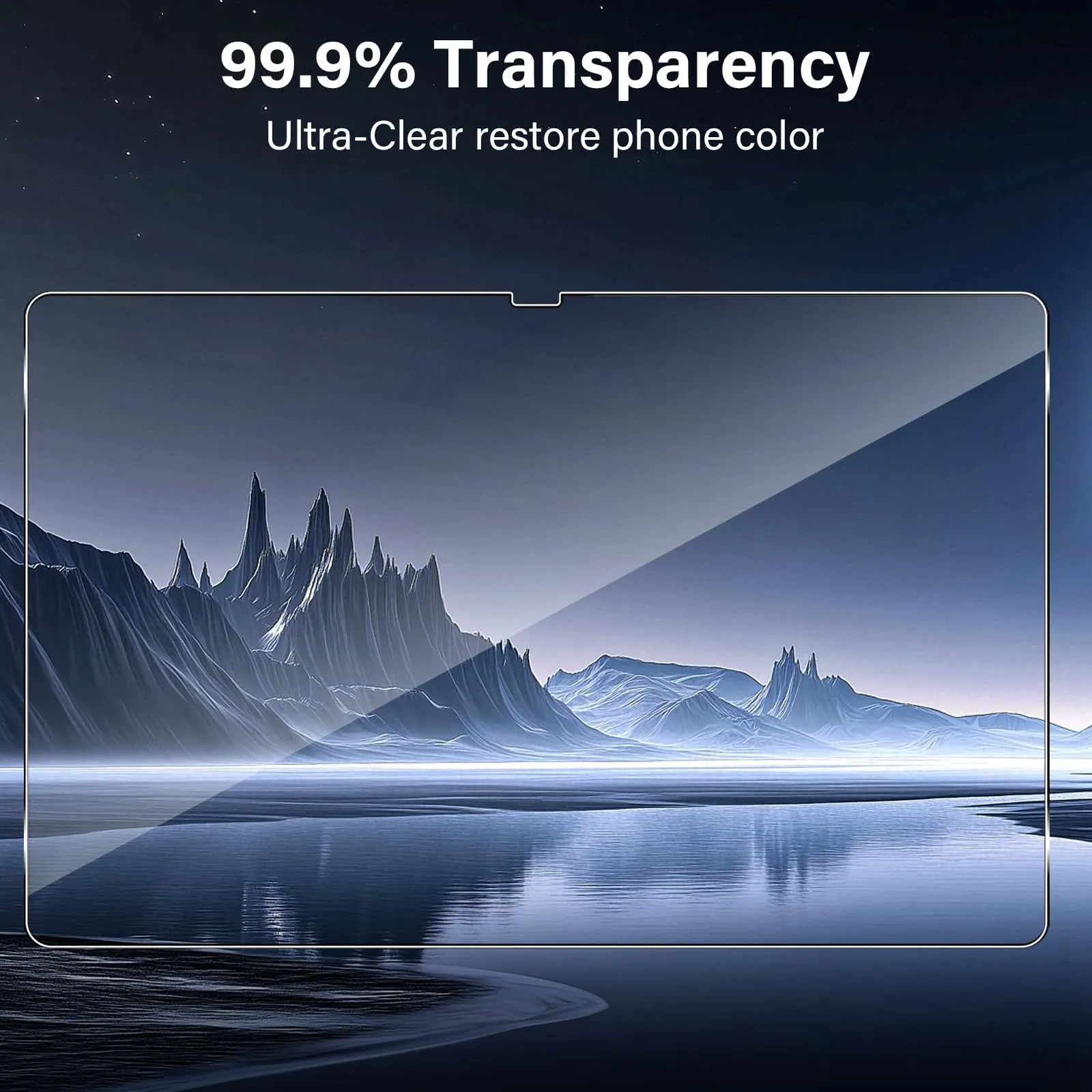 ELYCO Pellicola Protettiva in Vetro Temperato per Samsung Galaxy Tab S10 FE Plus 13.1" - immagine 7