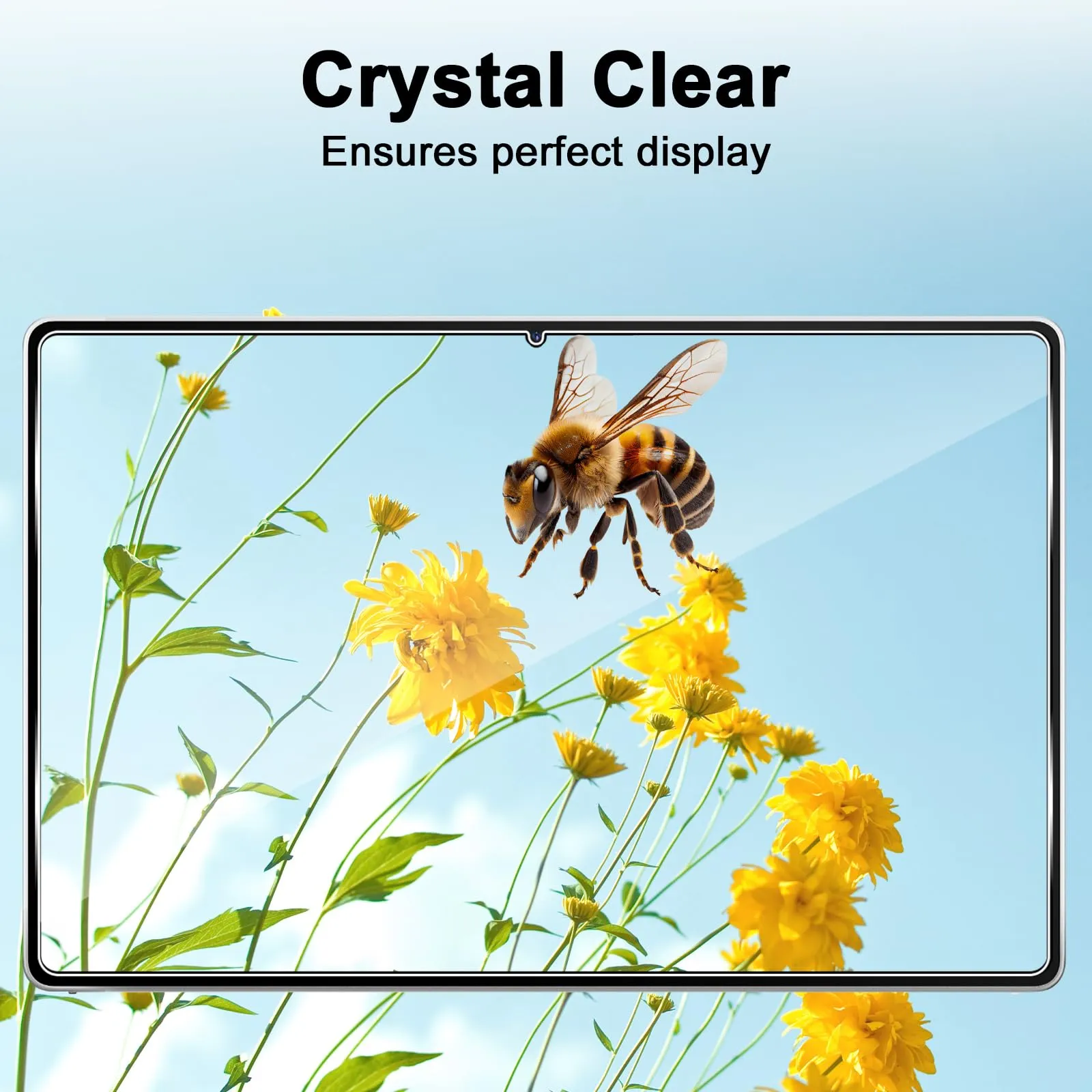 ELYCO Pellicola Protettiva in Vetro Temperato per Lenovo Yoga Tab Plus Gen 2 13", 2 Pezzi - immagine 7