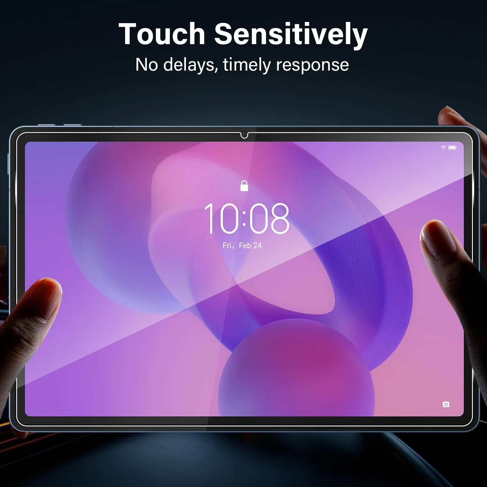 ELYCO Pellicola Protettiva in Vetro Temperato per Lenovo Idea Tab 11 Pollici - immagine 6