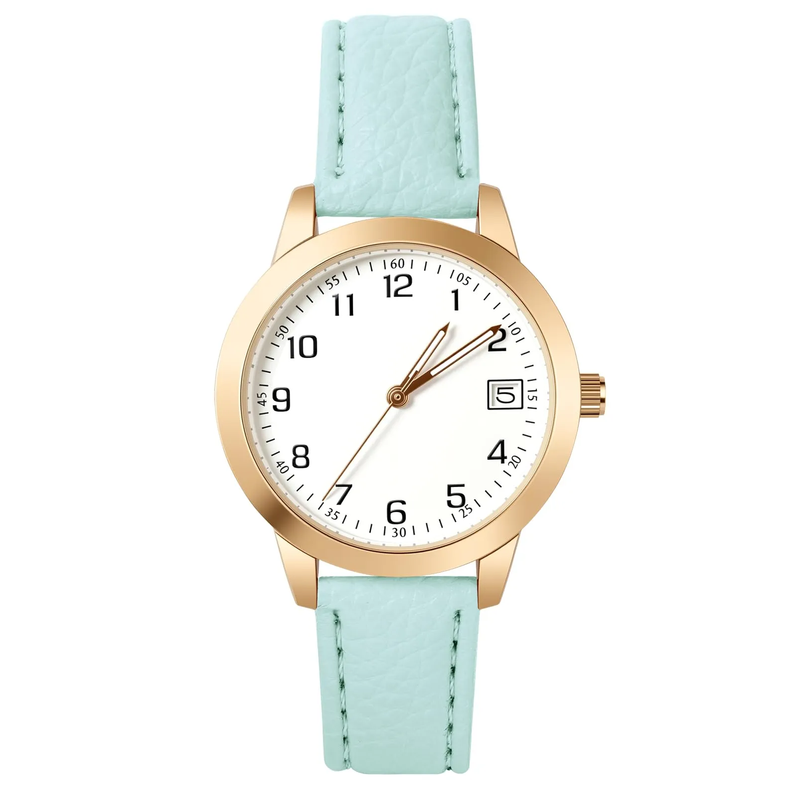 AOOSU Orologio da Donna Analogico al Quarzo (Blu) - immagine 1