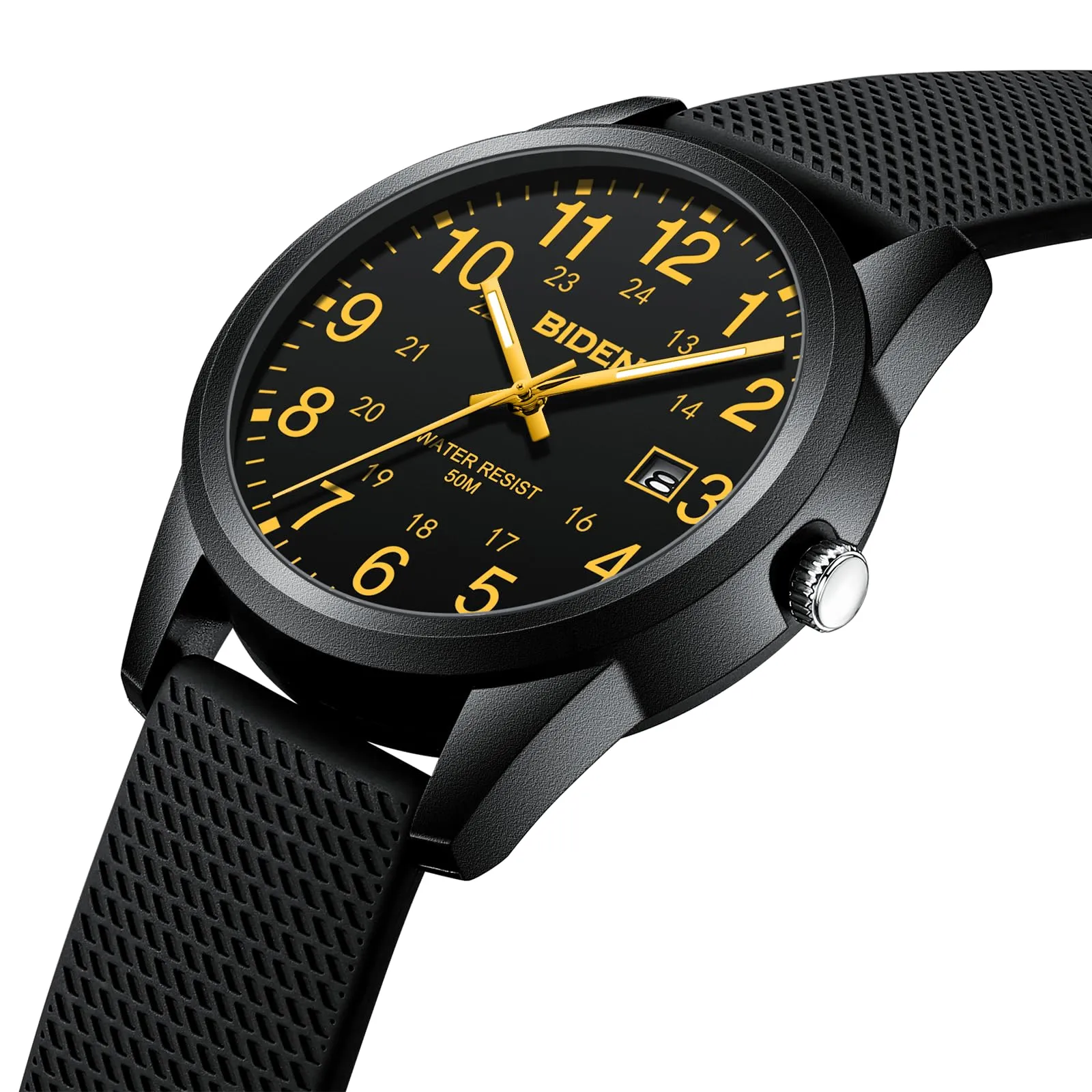 LN LENQIN Orologio da Uomo Analogico al Quarzo Impermeabile R015 - immagine 3