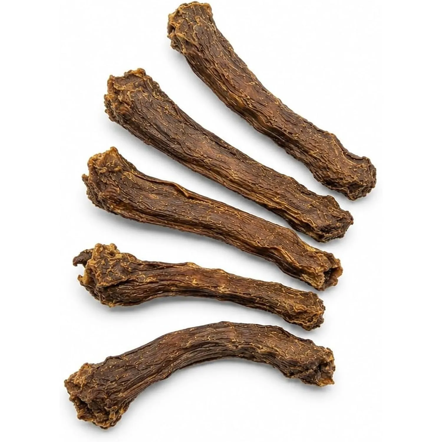 Bonya Smile Colli di Anatra per Cani, Essiccati, Snack Naturale, 1 kg - immagine 1