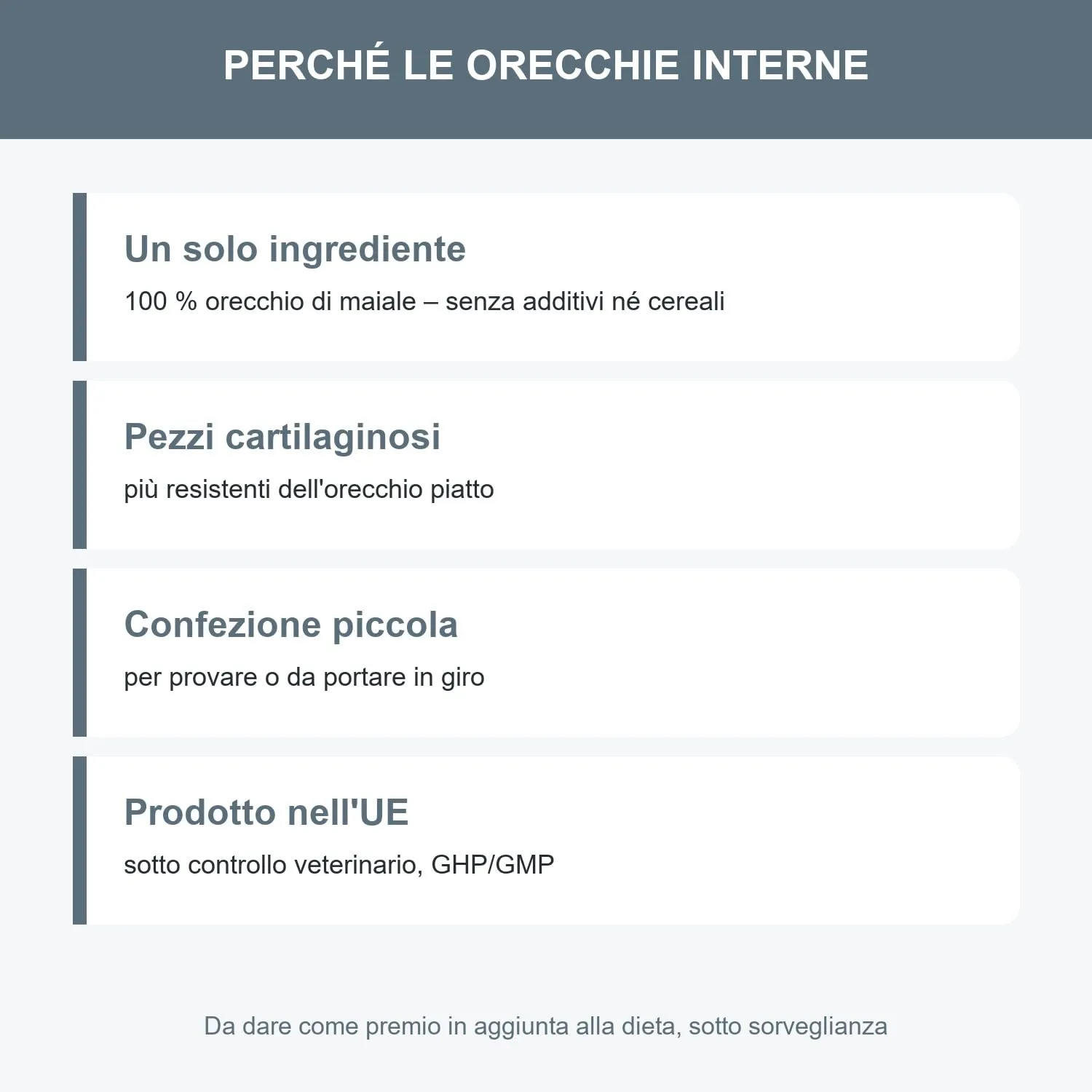 Bonya Smile Orecchie di maiale per cani, 200 g - immagine 3
