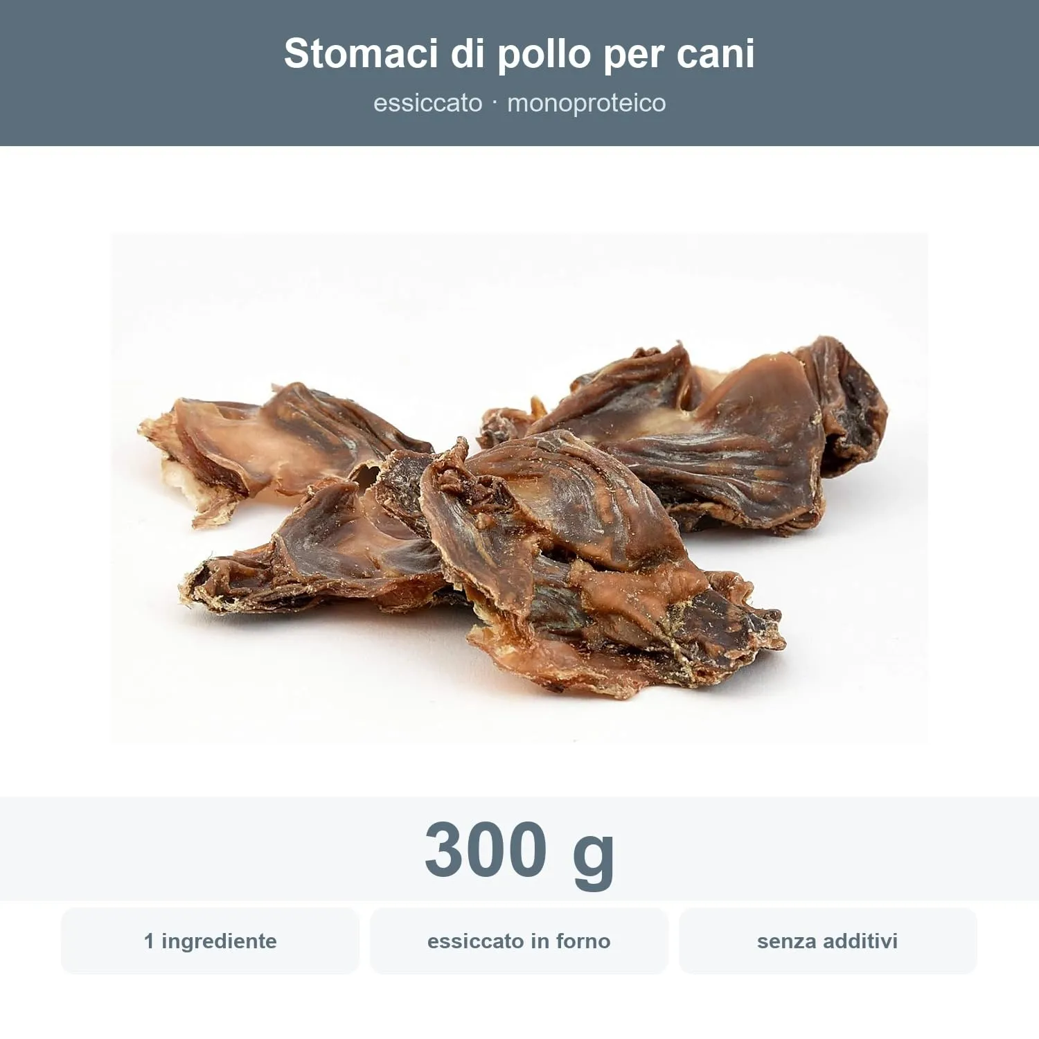 Bonya Smile Ventriglio di pollo per cani, 300 g - immagine 2