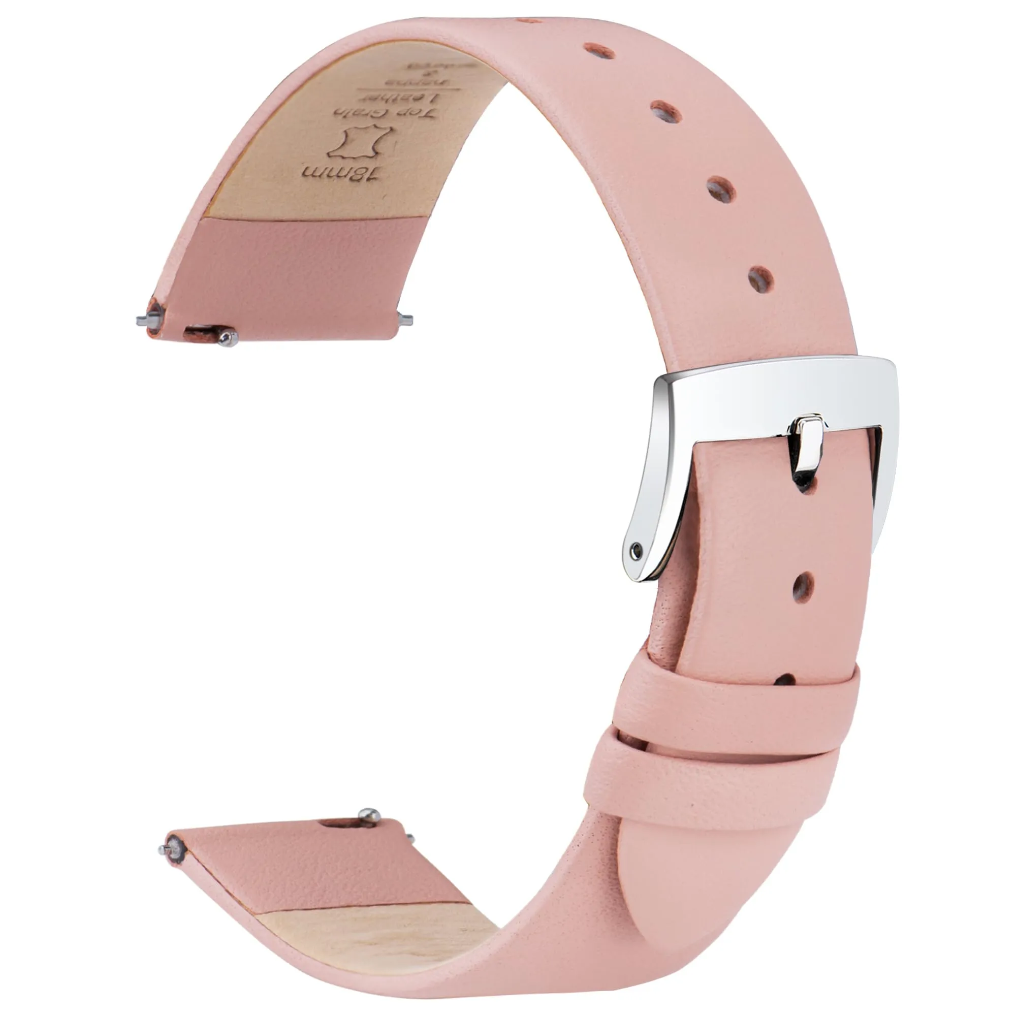OTTOODY Cinturino Orologio in Pelle a Sgancio Rapido 14mm per Uomini e Donne - immagine 1