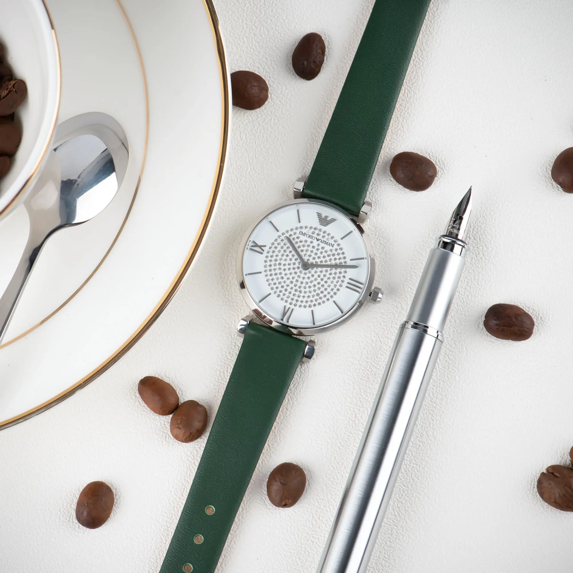 OTTOODY Cinturini Orologio in Pelle di Vitello a Sgancio Rapido 22mm - immagine 8
