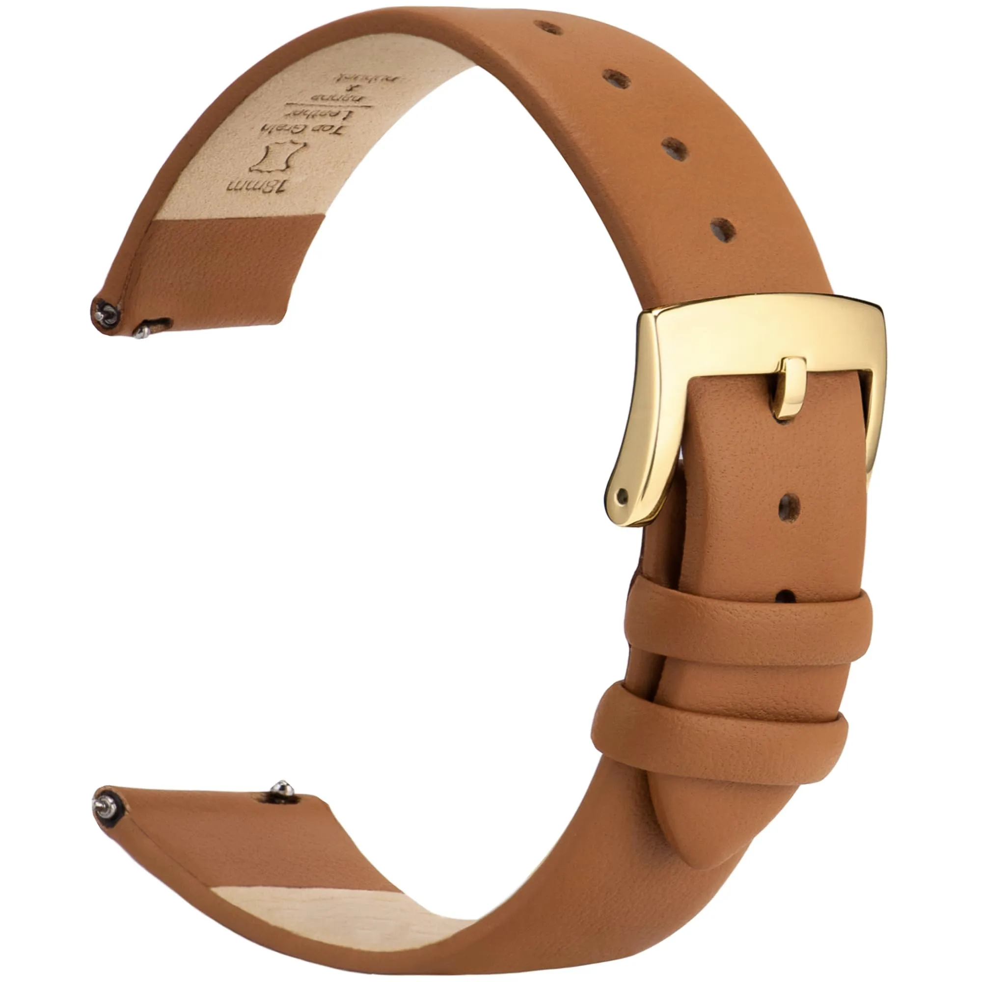 OTTOODY Cinturini Orologio in Pelle a Sgancio Rapido 14mm - immagine 1