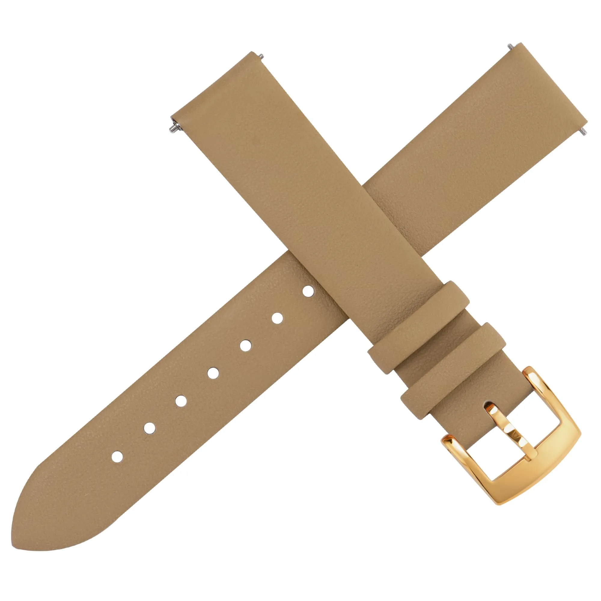 OTTOODY Cinturino Orologio in Pelle di Vitello a Sgancio Rapido 14mm - immagine 2