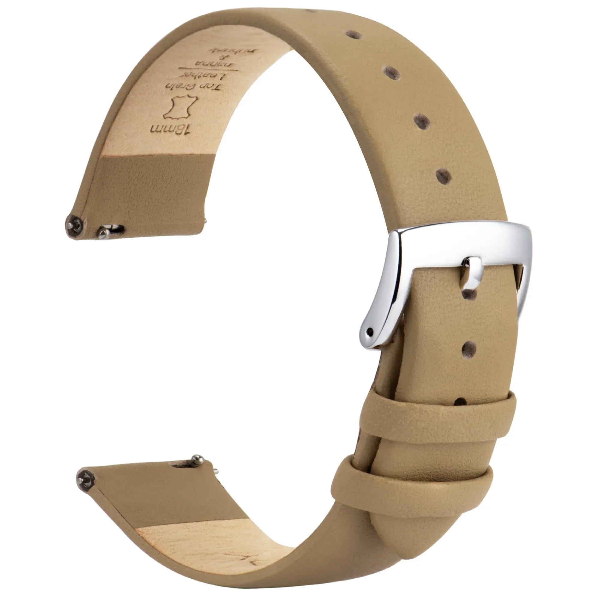 OTTOODY Cinturini Orologio in Pelle a Sgancio Rapido 12mm 14mm 16mm 18mm 20mm 22mm - immagine 1