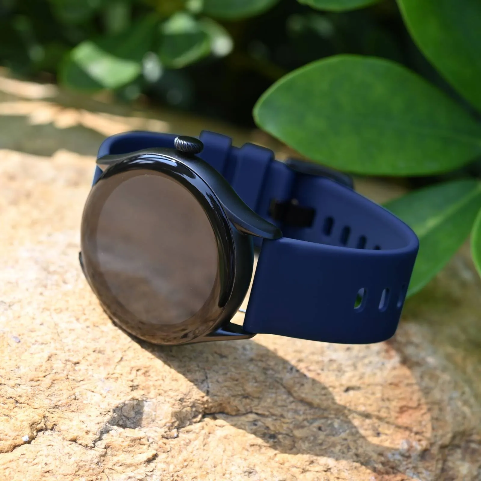 BISONSTRAP Cinturino in Silicone per Orologi, Sgancio Rapido, 17mm, Blu Scuro con Fibbia Argento - immagine 9