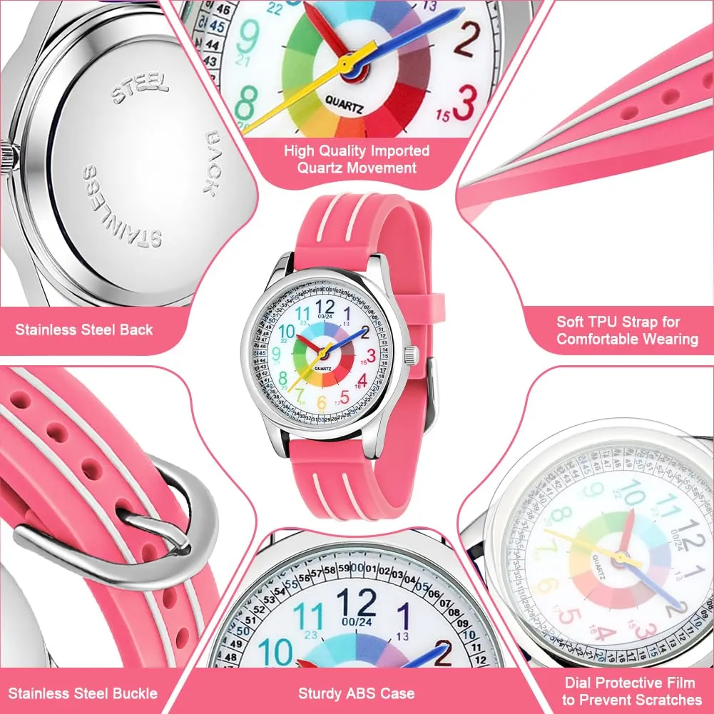 AYESY Orologio Educativo per Bambini con Lancette - immagine 3