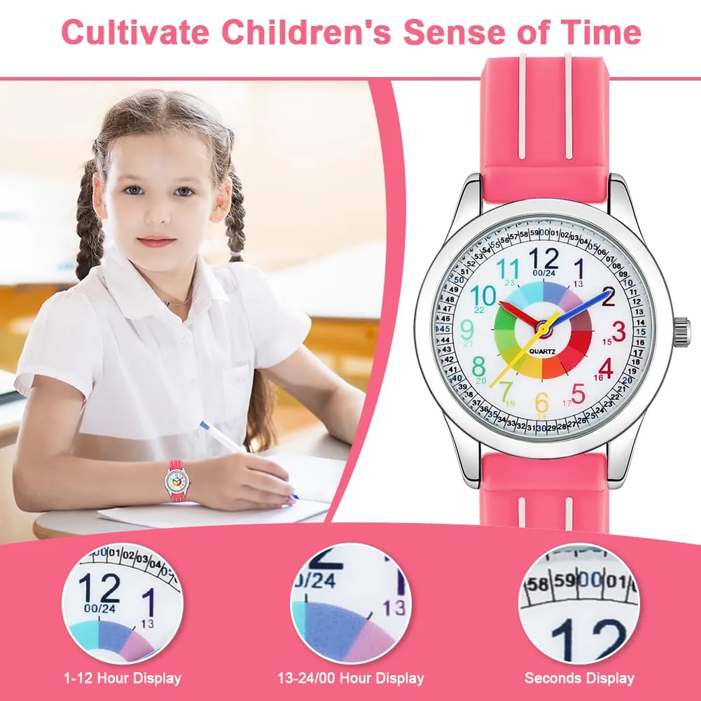 AYESY Orologio Educativo per Bambini con Lancette - immagine 4