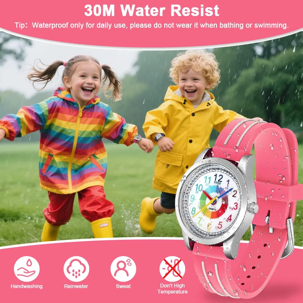 AYESY Orologio Educativo per Bambini con Lancette - immagine 5
