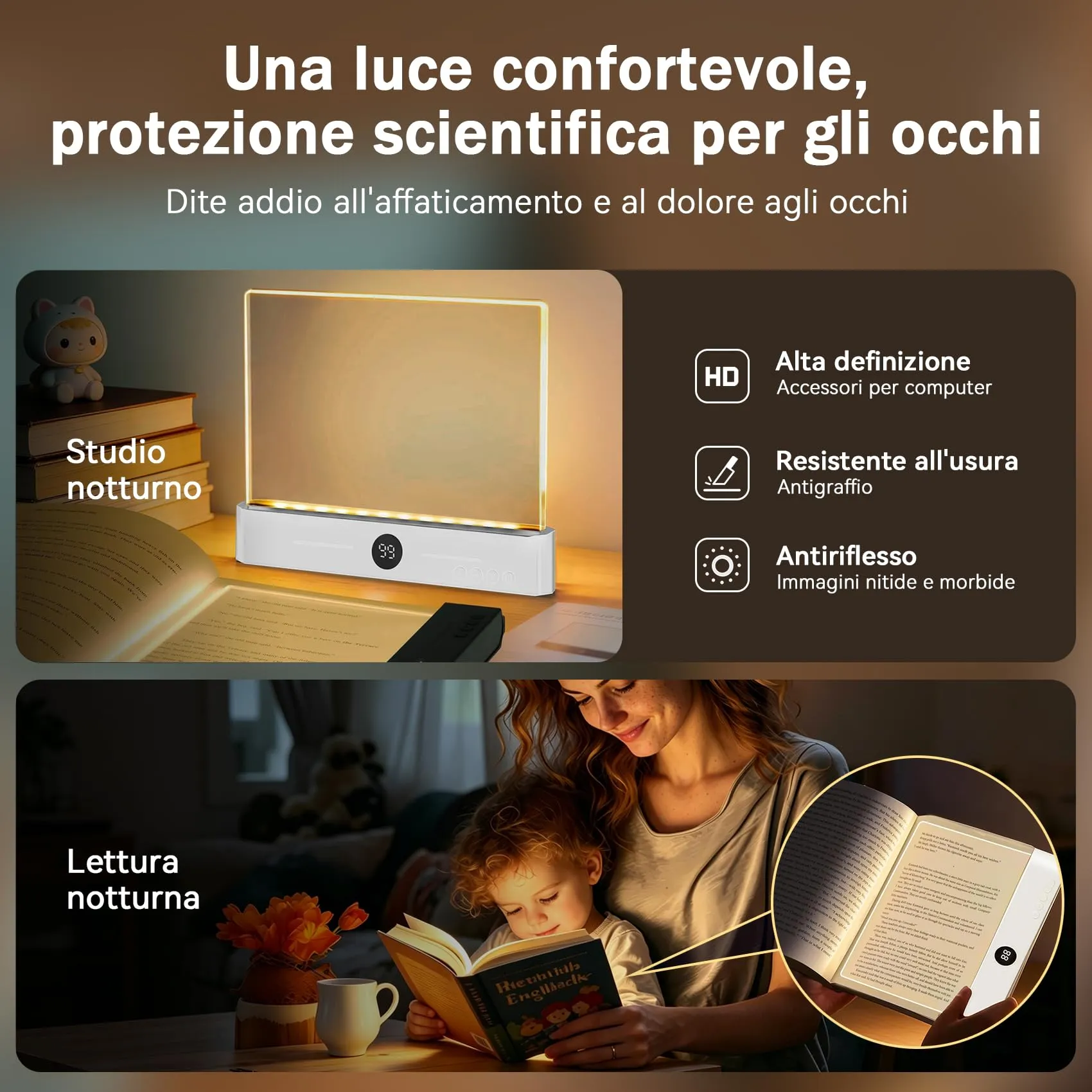 CMINGKEJI LED Pannello Luce da Lettura YSJ-019 Plus - immagine 4