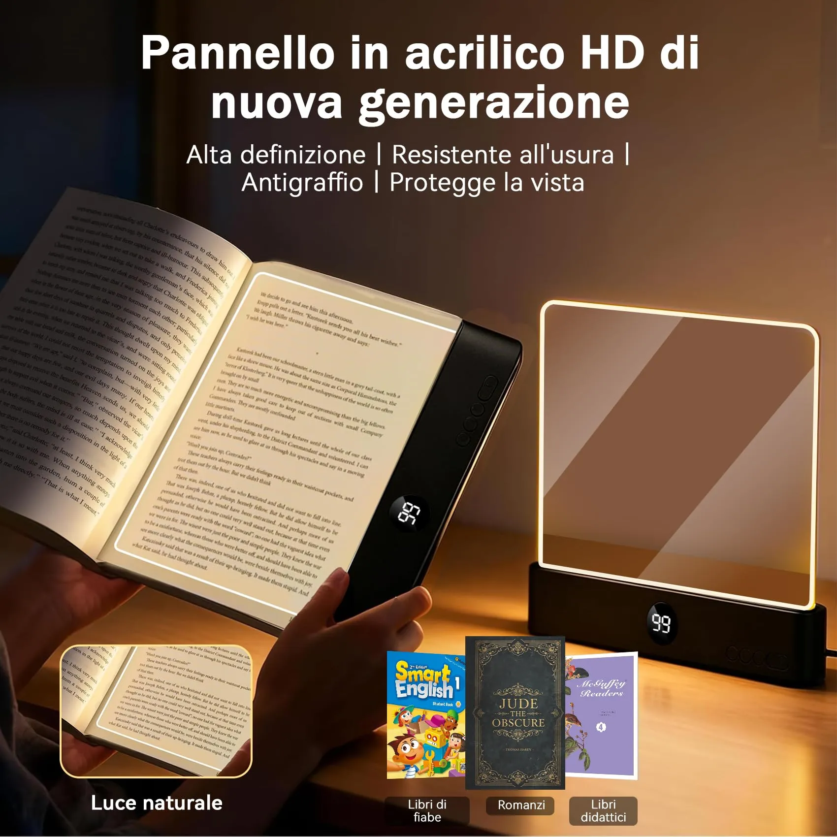 CMINGKEJI LED Pannello Luce da Lettura YSJ-019 Plus - immagine 8