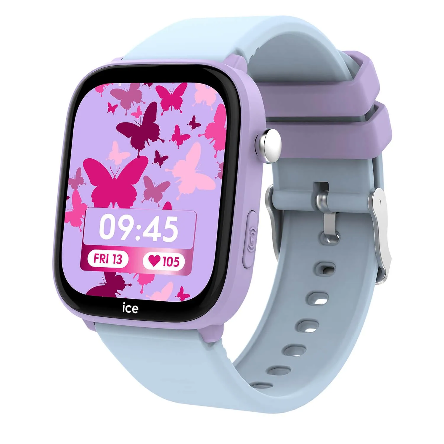 ICE-WATCH Ice Smart Junior 3.0 Find My Purple Soft Blue 024550 (1.75 pollici) - immagine 2