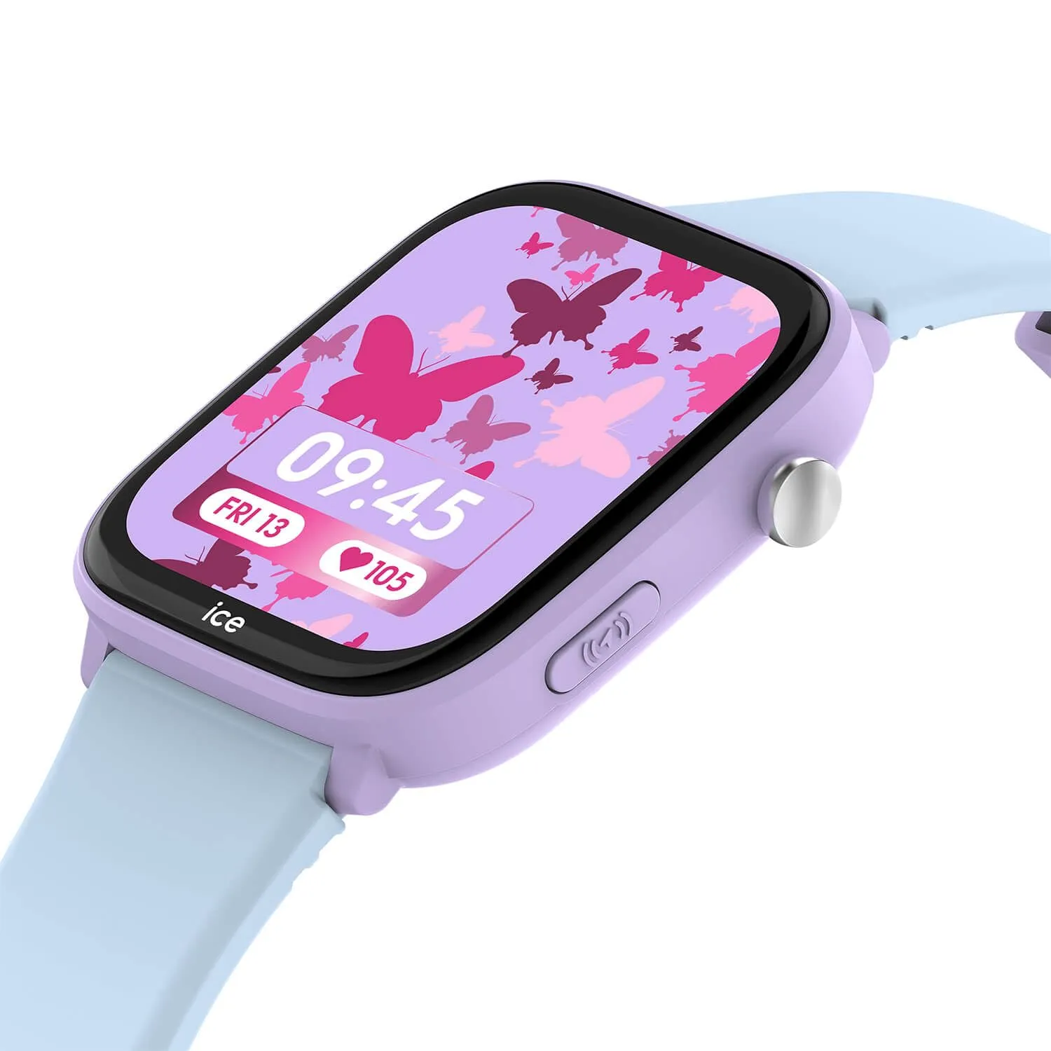 ICE-WATCH Ice Smart Junior 3.0 Find My Purple Soft Blue 024550 (1.75 pollici) - immagine 3