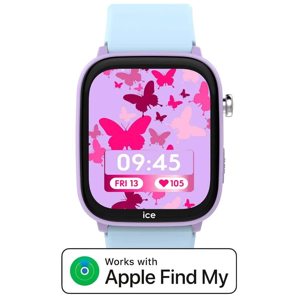 ICE-WATCH Ice Smart Junior 3.0 Find My Purple Soft Blue 024550 (1.75 pollici) - immagine 5