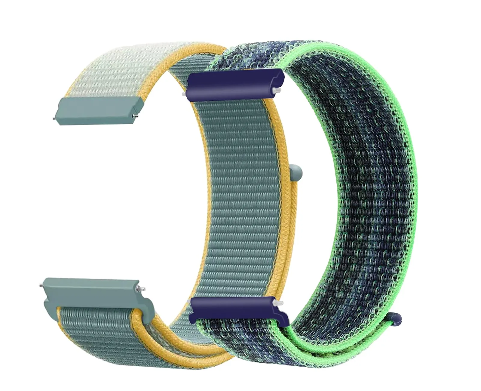Aoekne Cinturino per Bambini 20mm in Nylon, Regolabile con Sgancio Rapido (2 Pezzi) - immagine 1