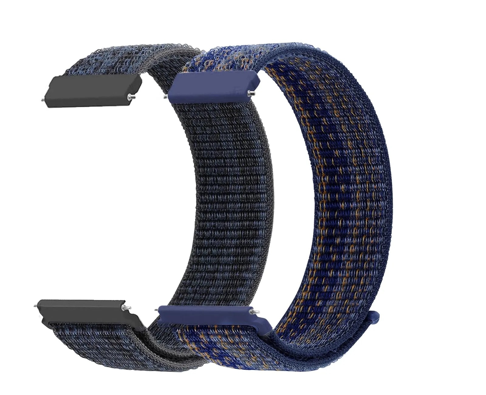 Aoekne Cinturino in Nylon 20mm per Bambini, Regolabile con Sgancio Rapido, 2 Pezzi - immagine 1