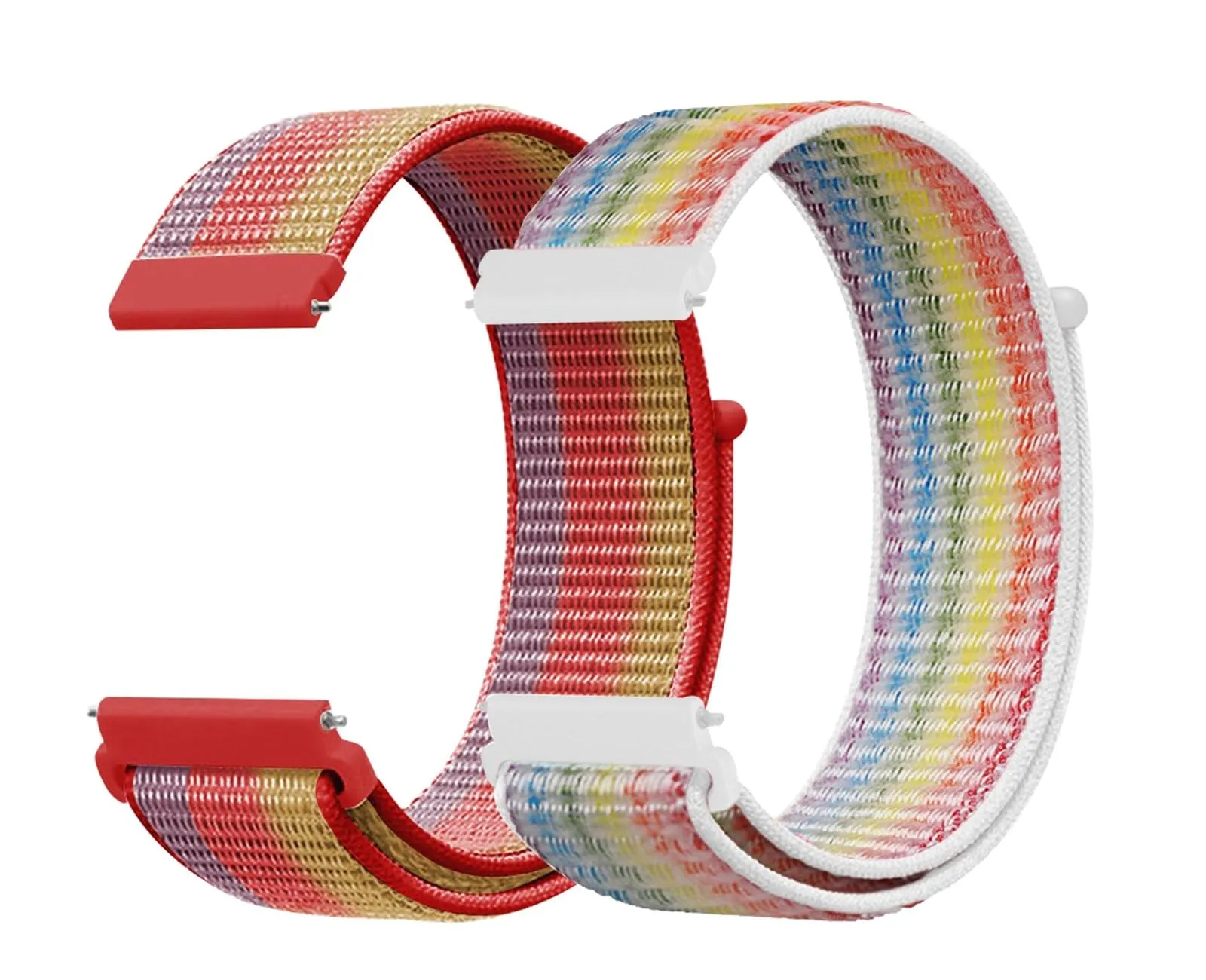Aoekne Cinturino in Nylon 20mm per Bambini, Regolabile con Sgancio Rapido, 2 Pezzi - immagine 1