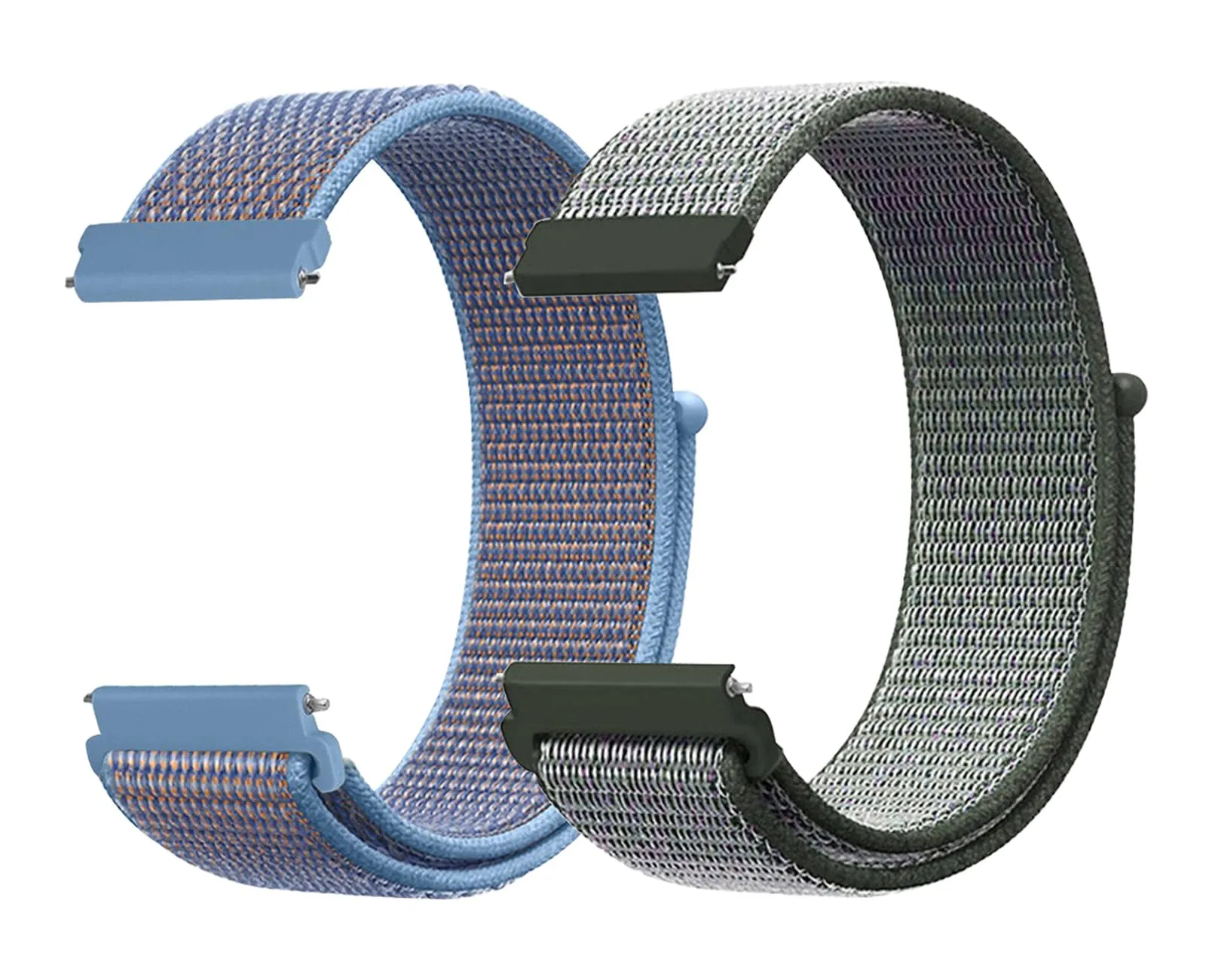 Aoekne Cinturino in Nylon per Bambini, 20mm, Sgancio Rapido, Regolabile (2 Pezzi) - immagine 1