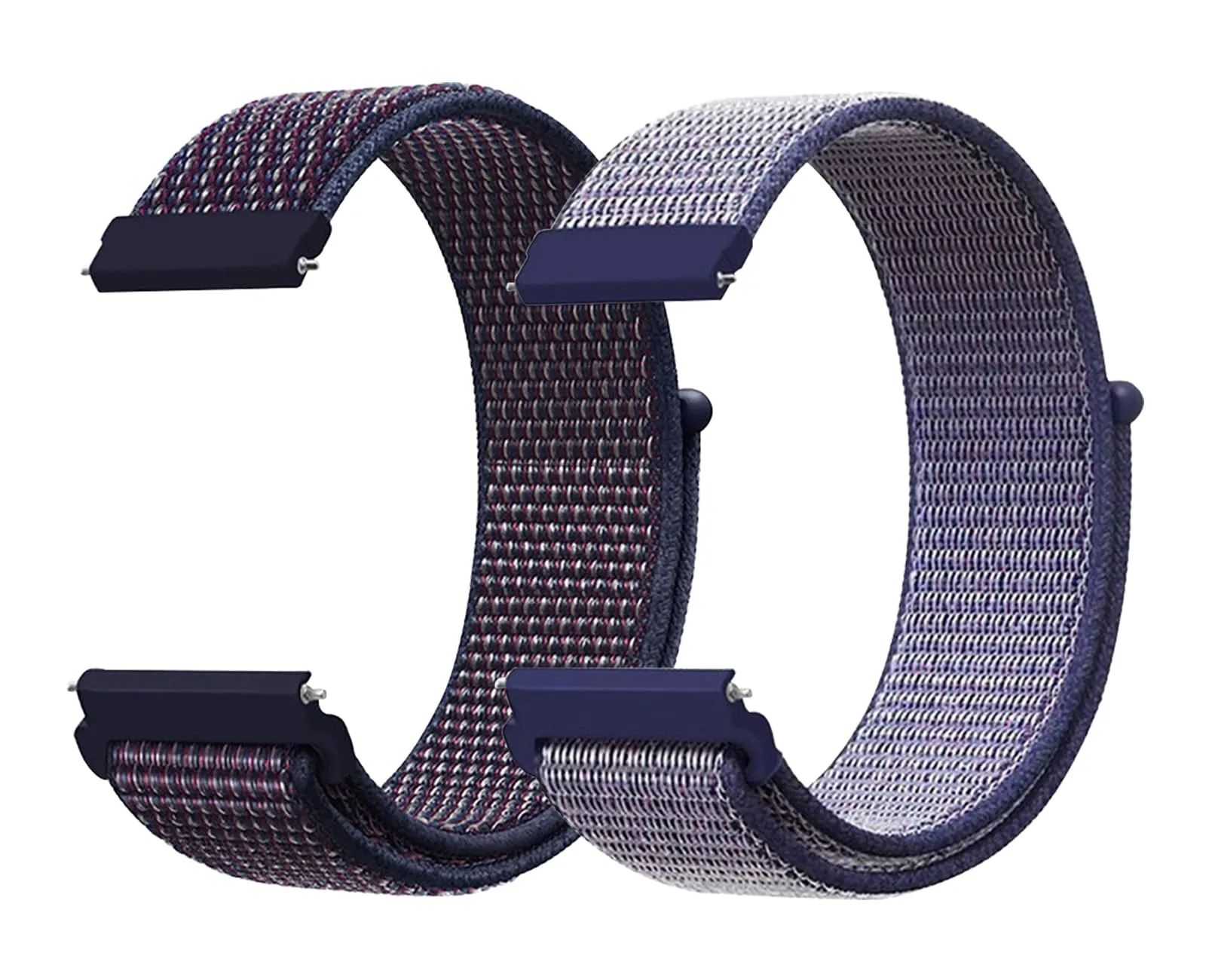 Aoekne Cinturino in Nylon per Bambini 20mm, Regolabile con Sgancio Rapido (2 Pezzi) - immagine 1