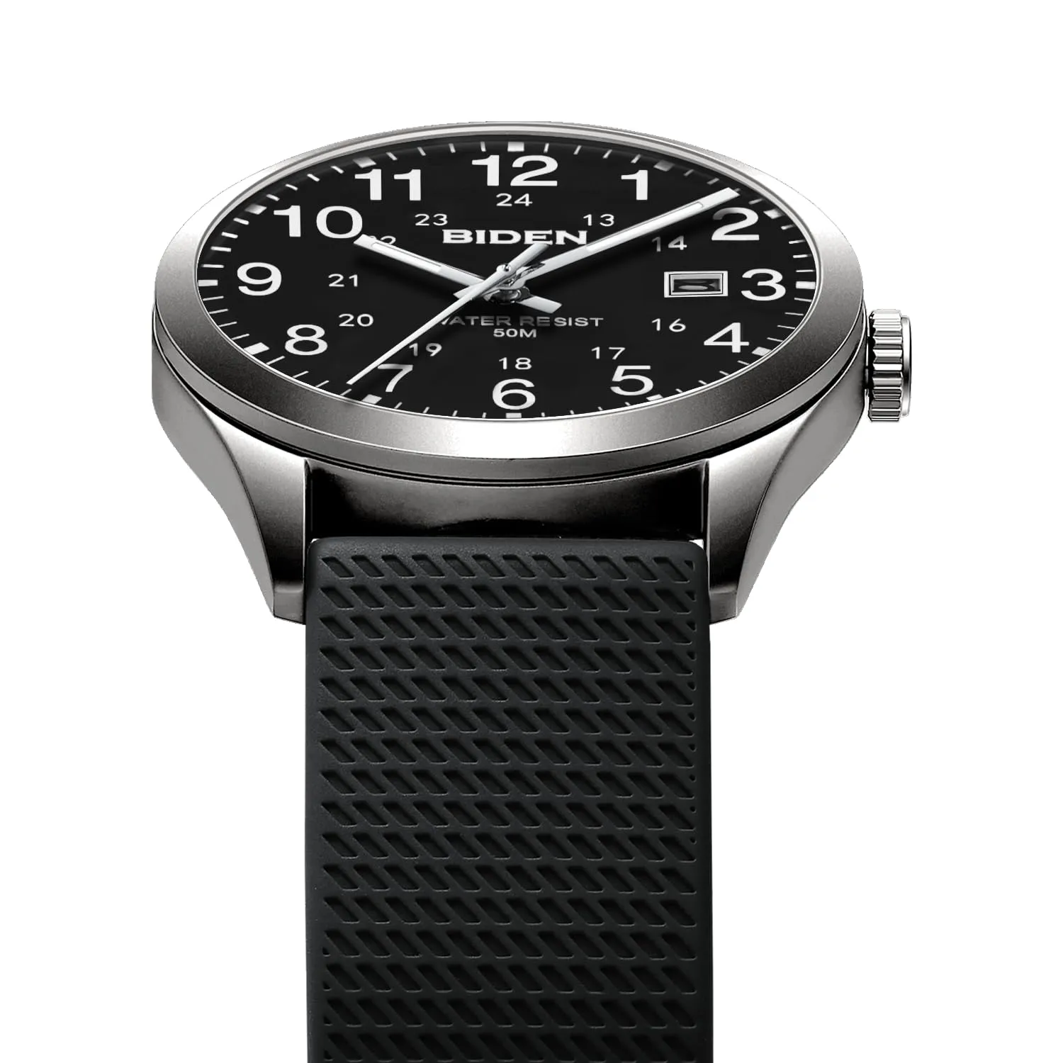 LN LENQIN Orologio da Uomo Analogico al Quarzo Impermeabile L-R015 - immagine 3