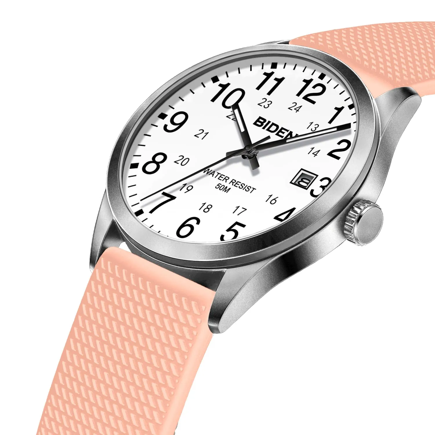 LN LENQIN Orologio da Uomo Analogico al Quarzo Impermeabile L-R015 - immagine 2