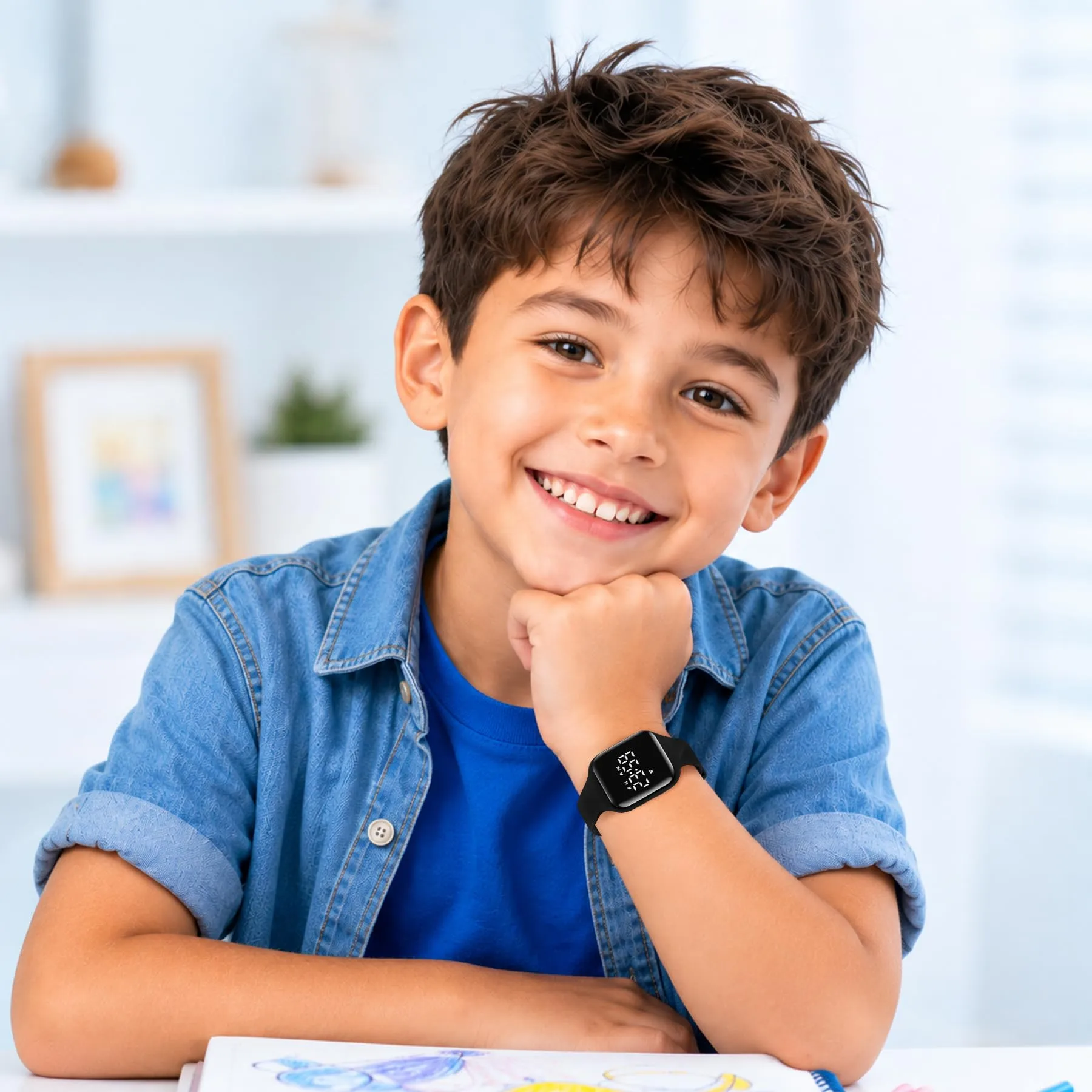 BEN NEVIS Orologio da Polso Sportivo Digitale per Bambini con Sveglia, Calorie e Contapassi - immagine 7