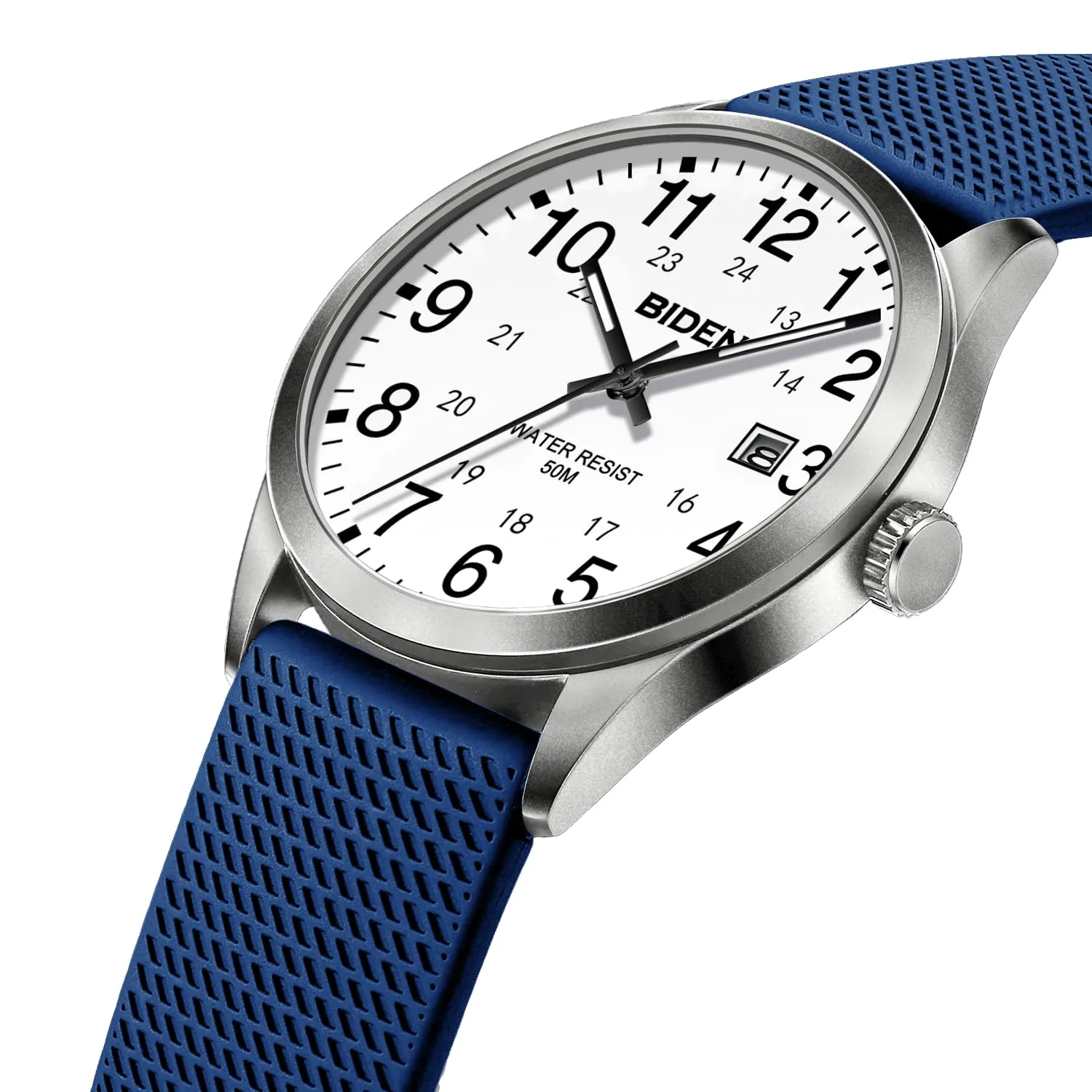 LN LENQIN Orologio da Uomo Analogico al Quarzo Impermeabile L-R015 - immagine 2