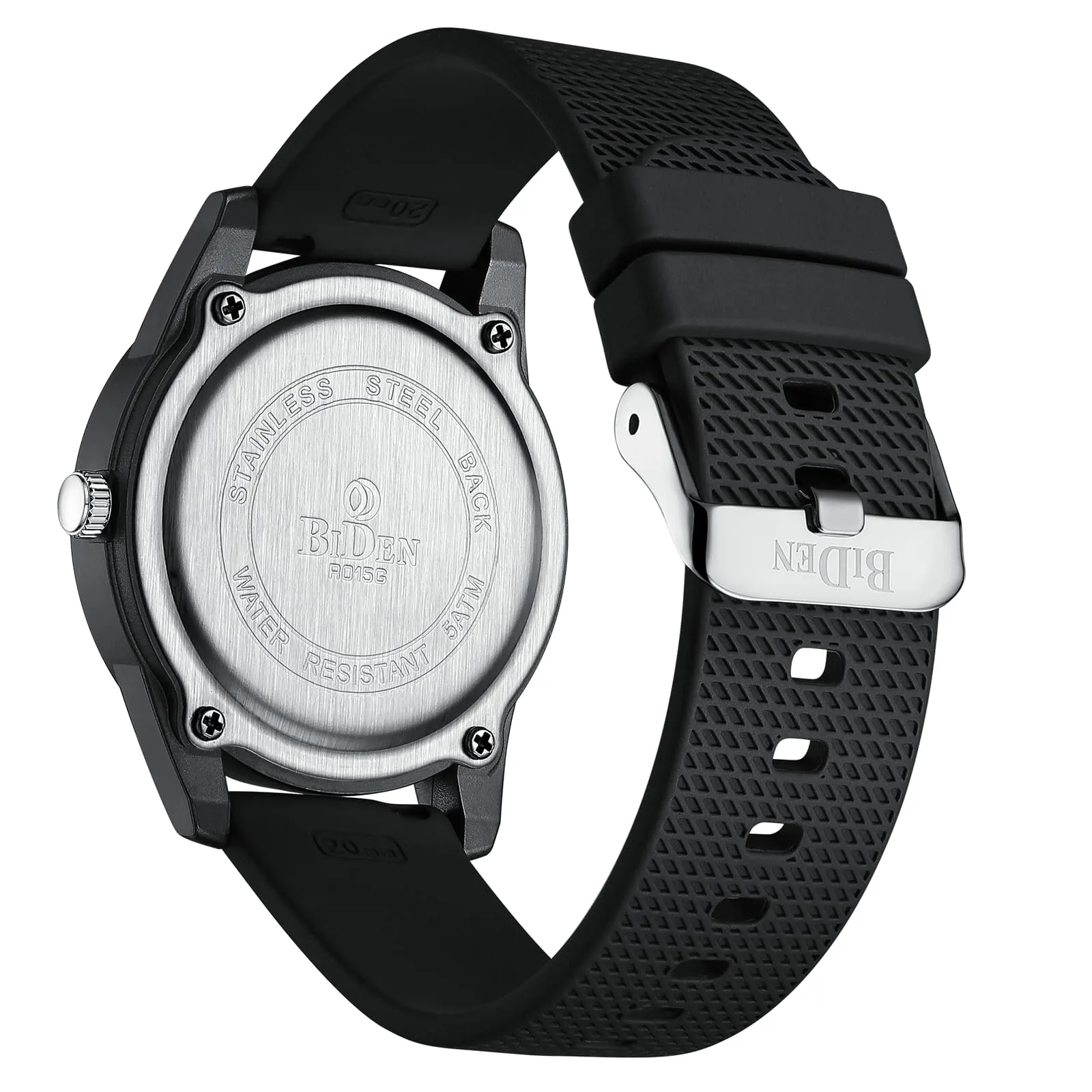 LN LENQIN Orologio da Uomo Analogico al Quarzo Impermeabile R015 - immagine 2