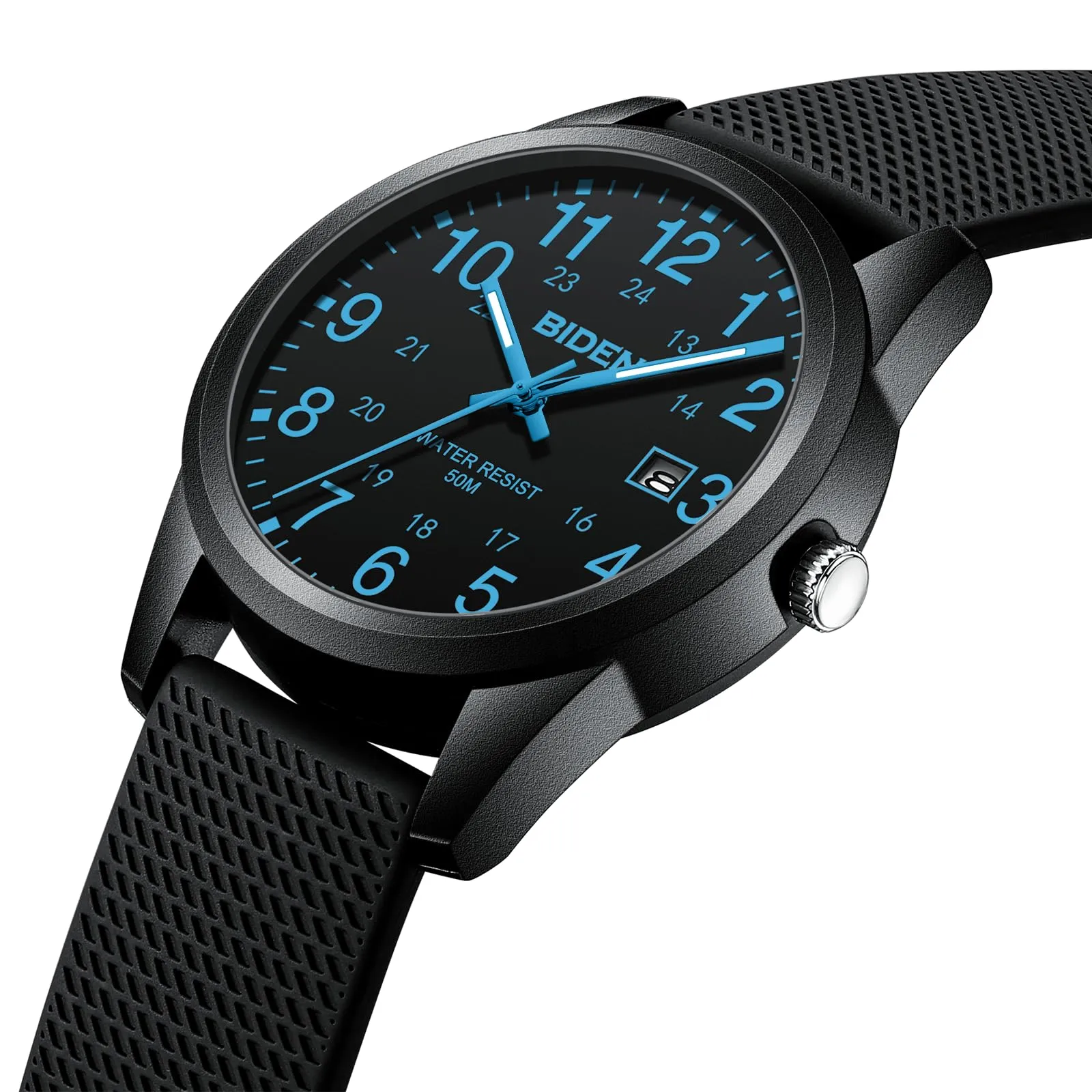 LN LENQIN Orologio da Uomo Analogico al Quarzo Impermeabile R015 - immagine 3