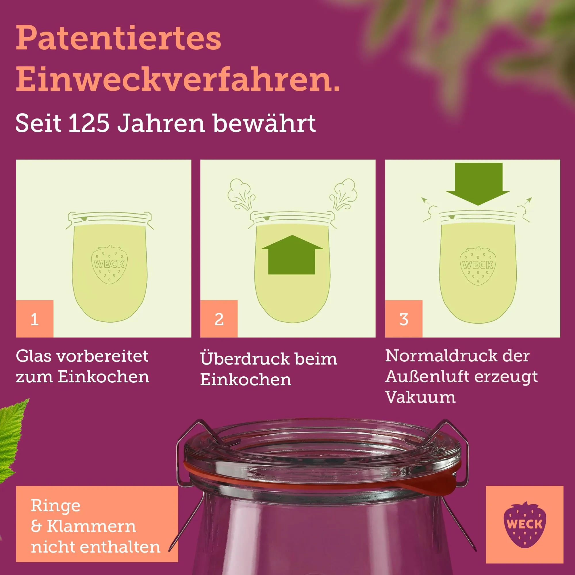 Weck Set di 12 bicchieri da dessert con coperchio in vetro, 45 ml - immagine 7