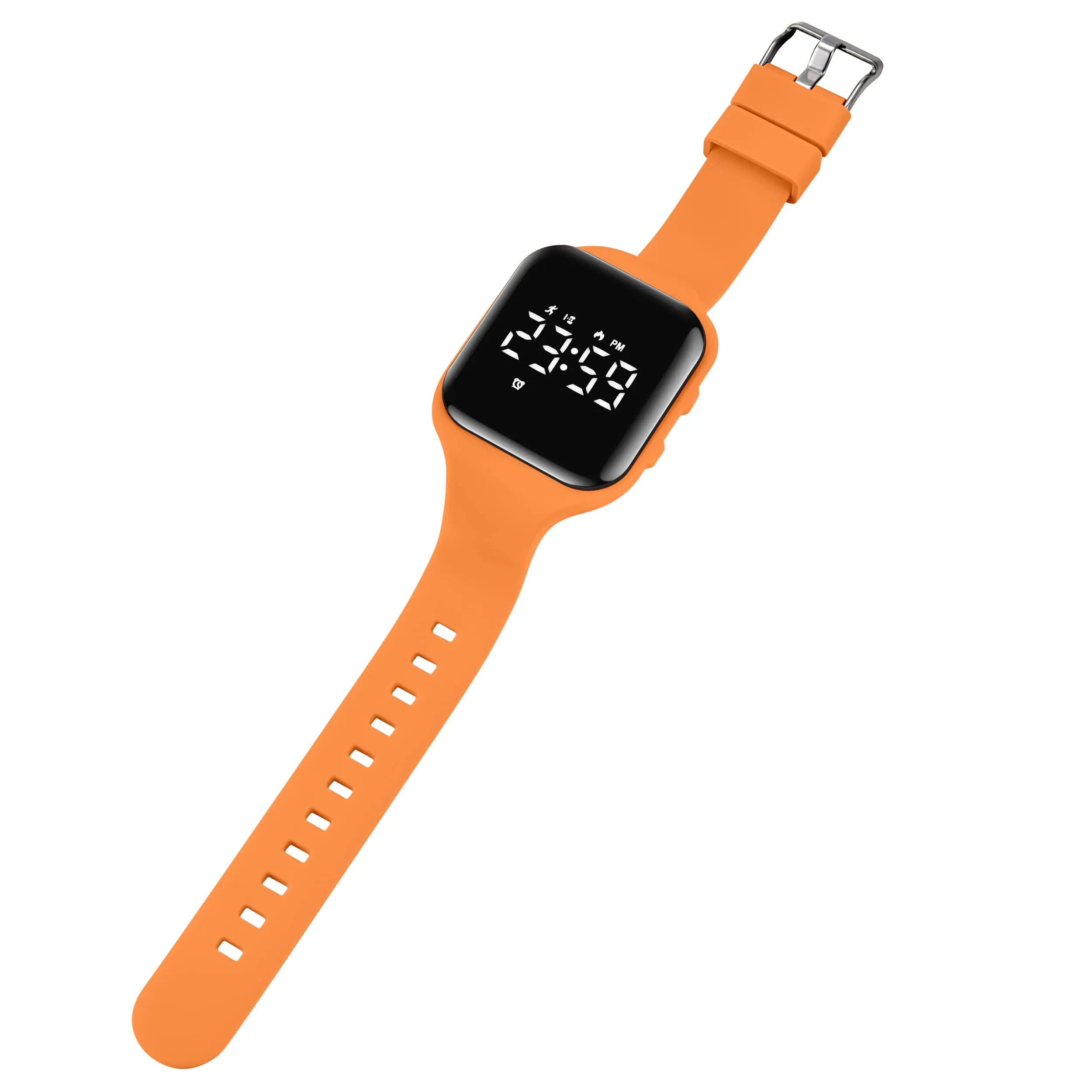 BEN NEVIS T115E Orologio Digitale Fitness Tracker per Bambini e Ragazzi, Impermeabile, Silicone, Arancione - immagine 7