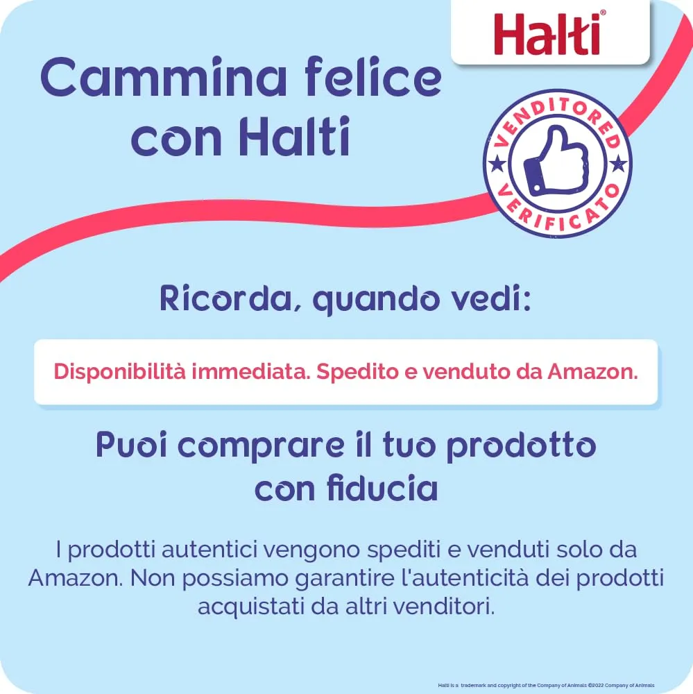 Pettorina anti-trazione Halti per cani, Taglia S, Nero - immagine 7