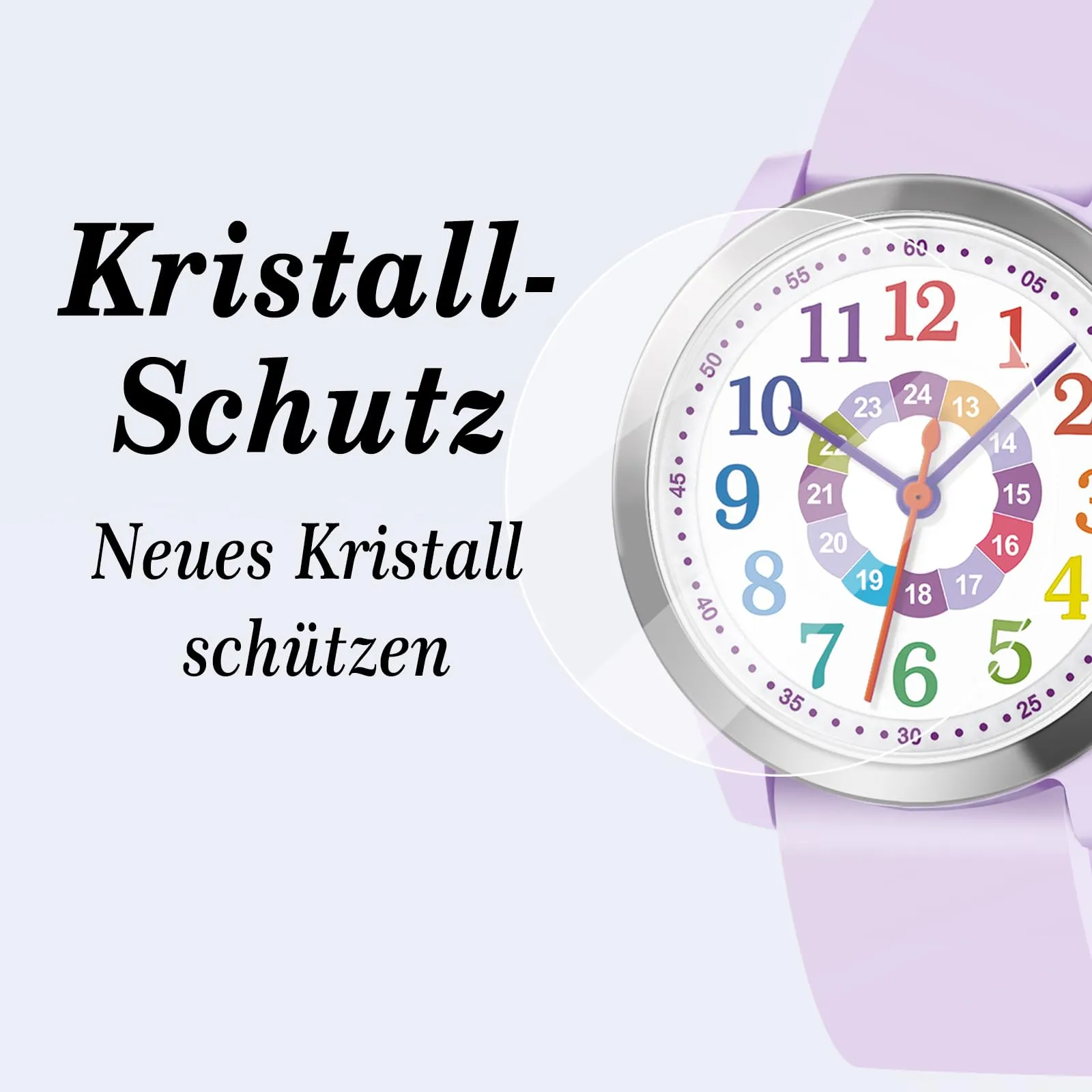 SOCICO Orologio Analogico Impermeabile 50M per Bambini e Ragazze 8-18 anni - immagine 2